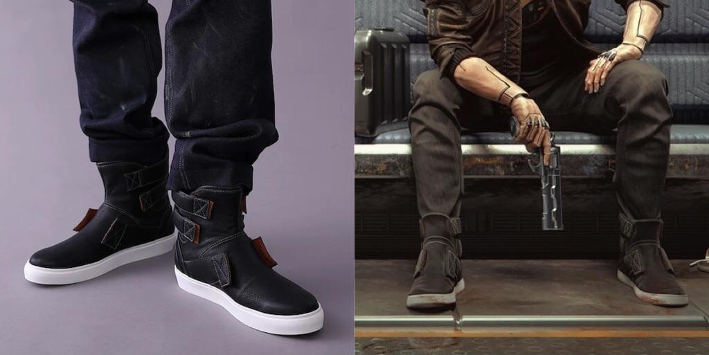 Help me find V’s original sneakers in the game but in all black. Ive