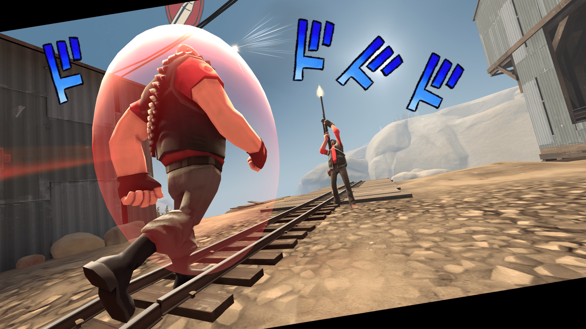 Heavy does not like your little baby cheats! tf2