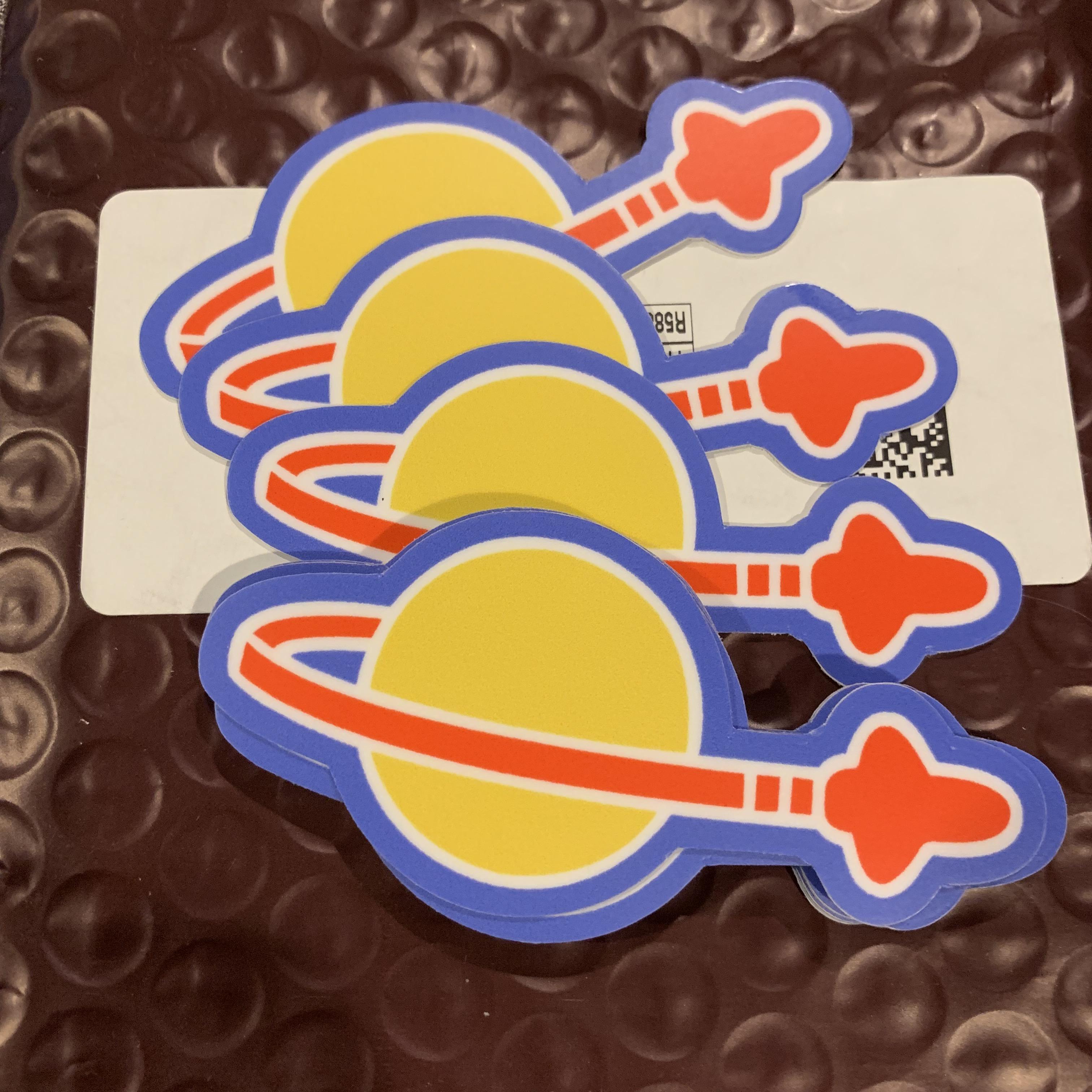 I kept seeing 1 promos for stickers and decided to order some Classic