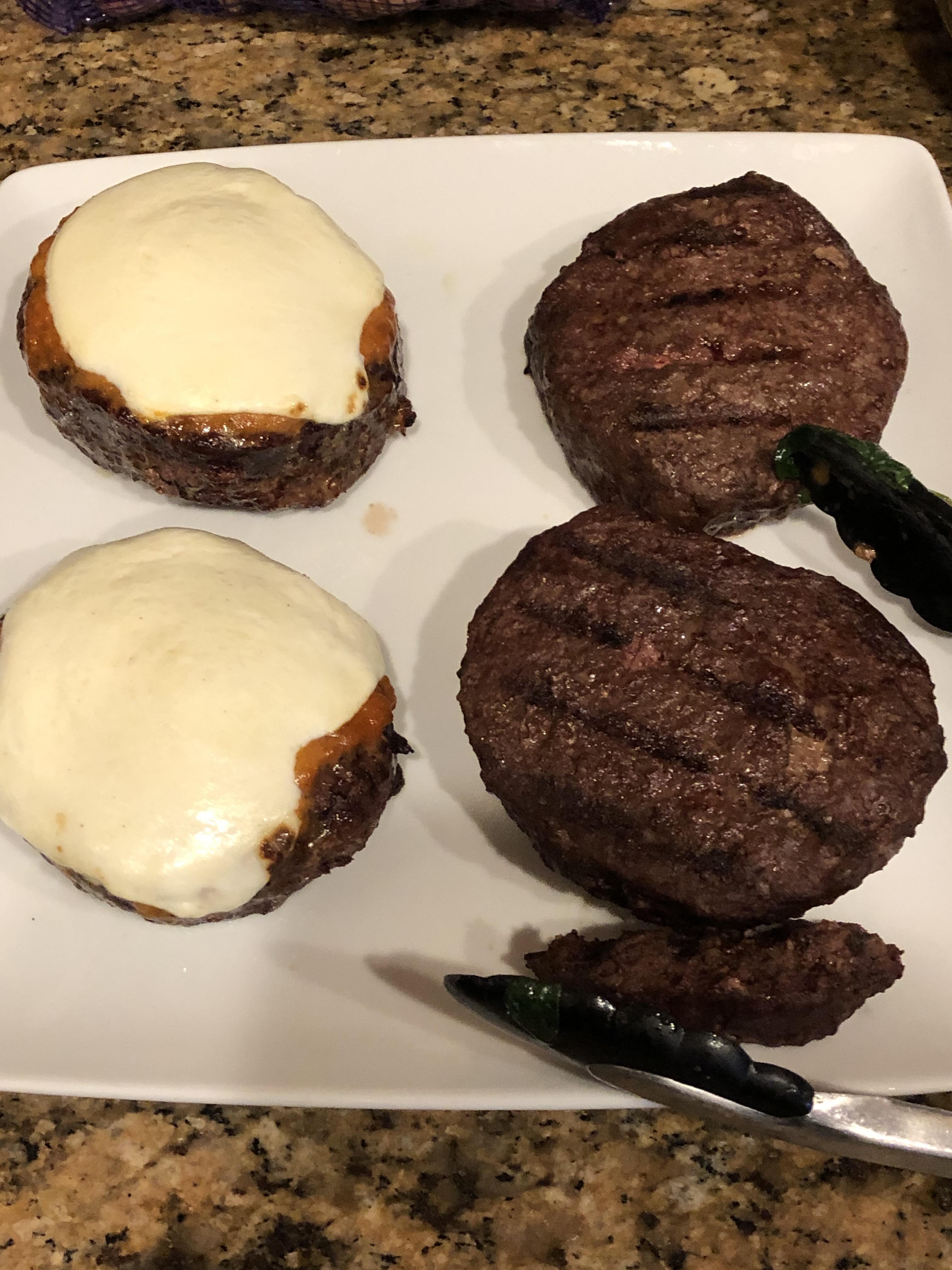 First time sous viding (sic?) burgers. those bad boy burgers from