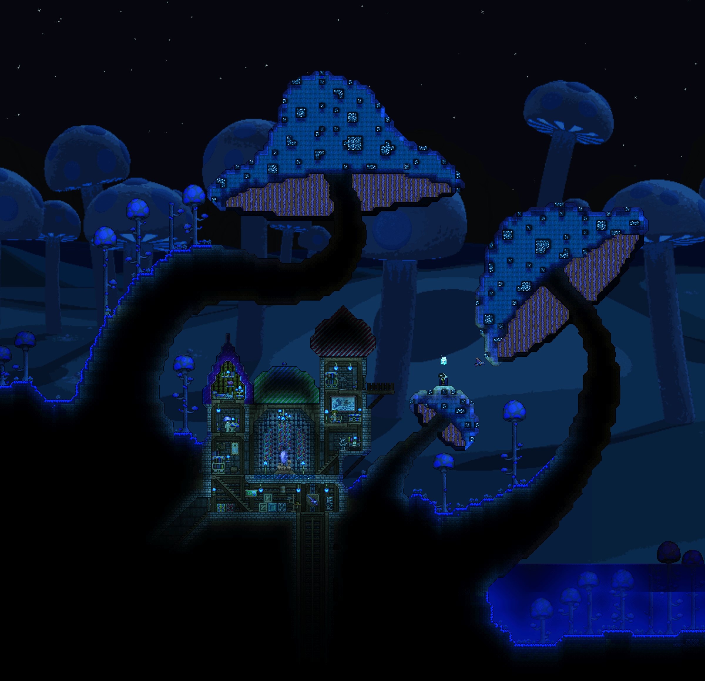 Giant Mushrooms r/Terraria