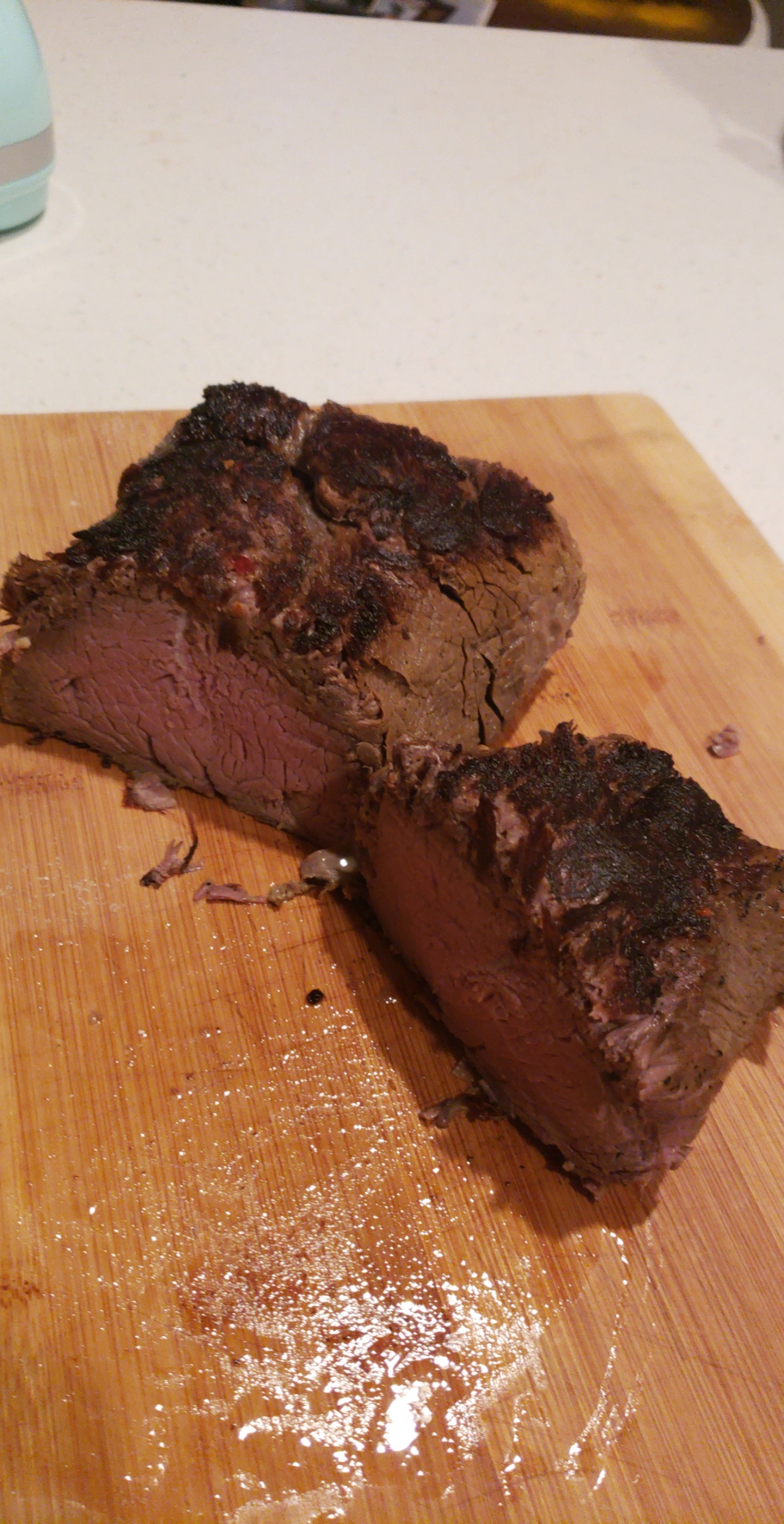 Sous vide Italian Beef for sandwiches. More pictures in comments. r