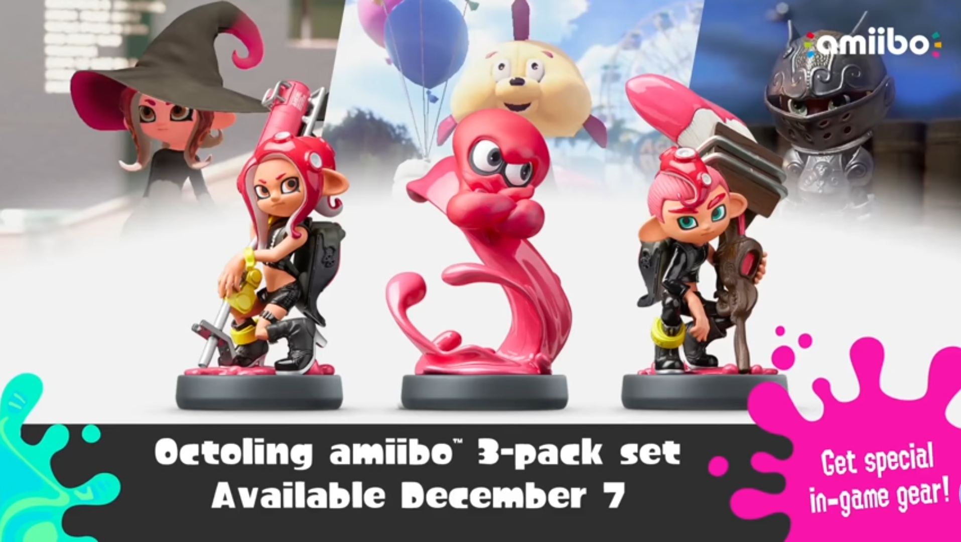 First look at the Octoling amiibo gear r/amiibo