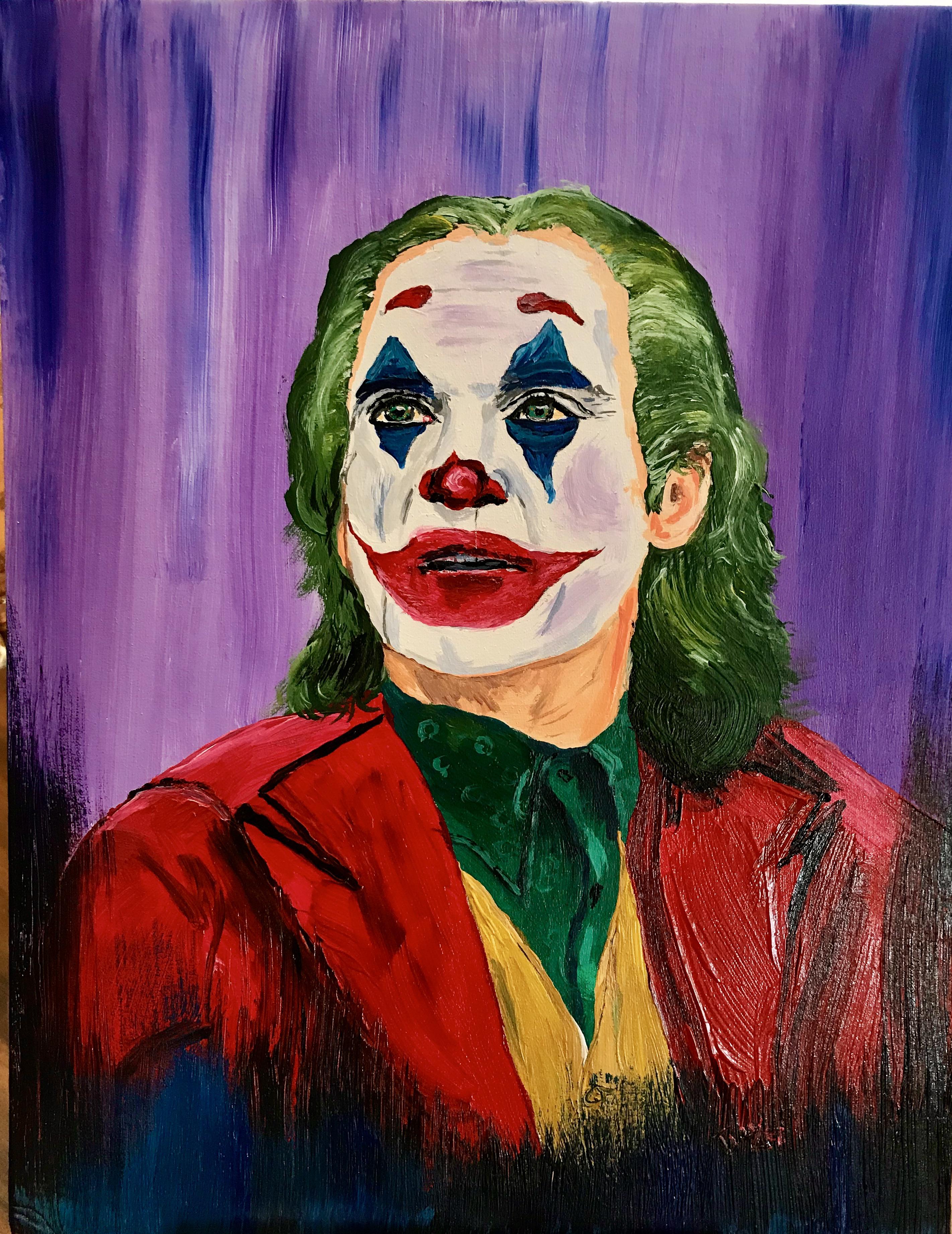 Joker third painting r/joker