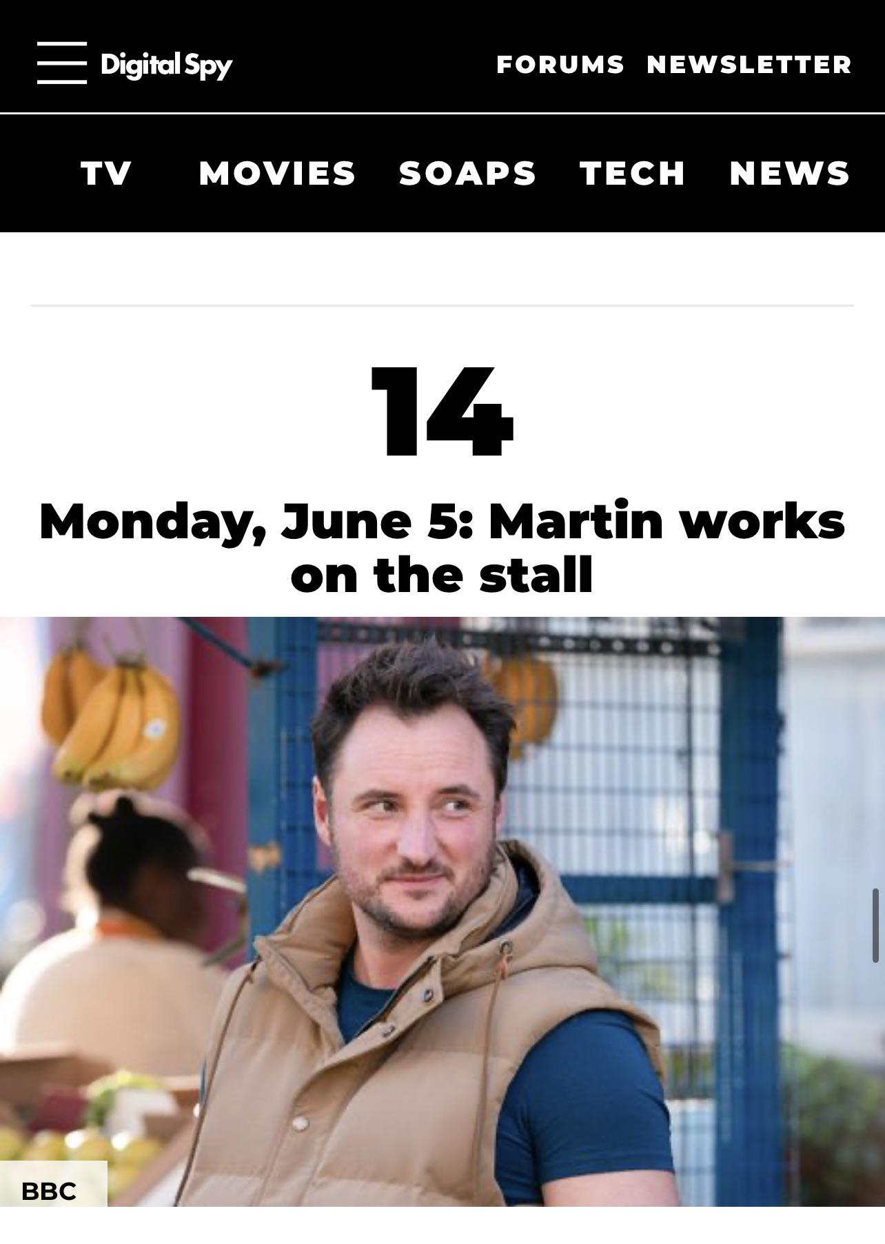 Digital spy spoilers are just getting so lazy now r/eastenders