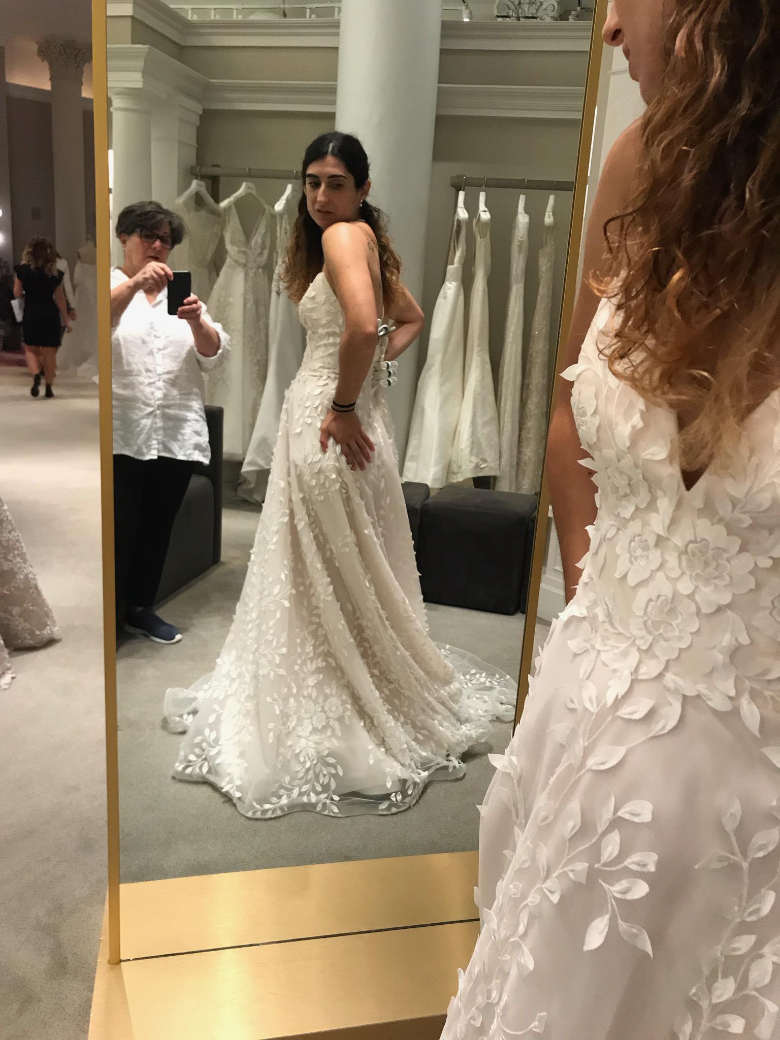 Found my dress! I get to be a Kleinfeld bride, too! r/wedding