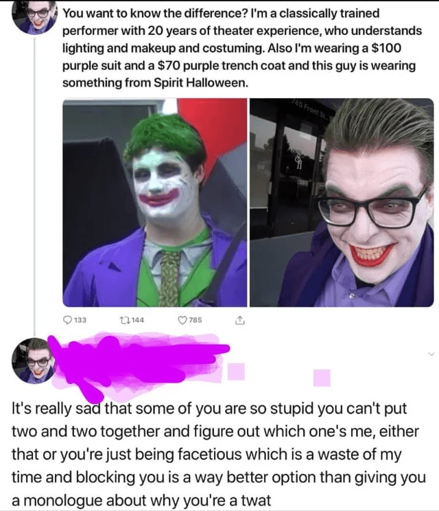 I’m the joker baby r/LightsCameraPodcast