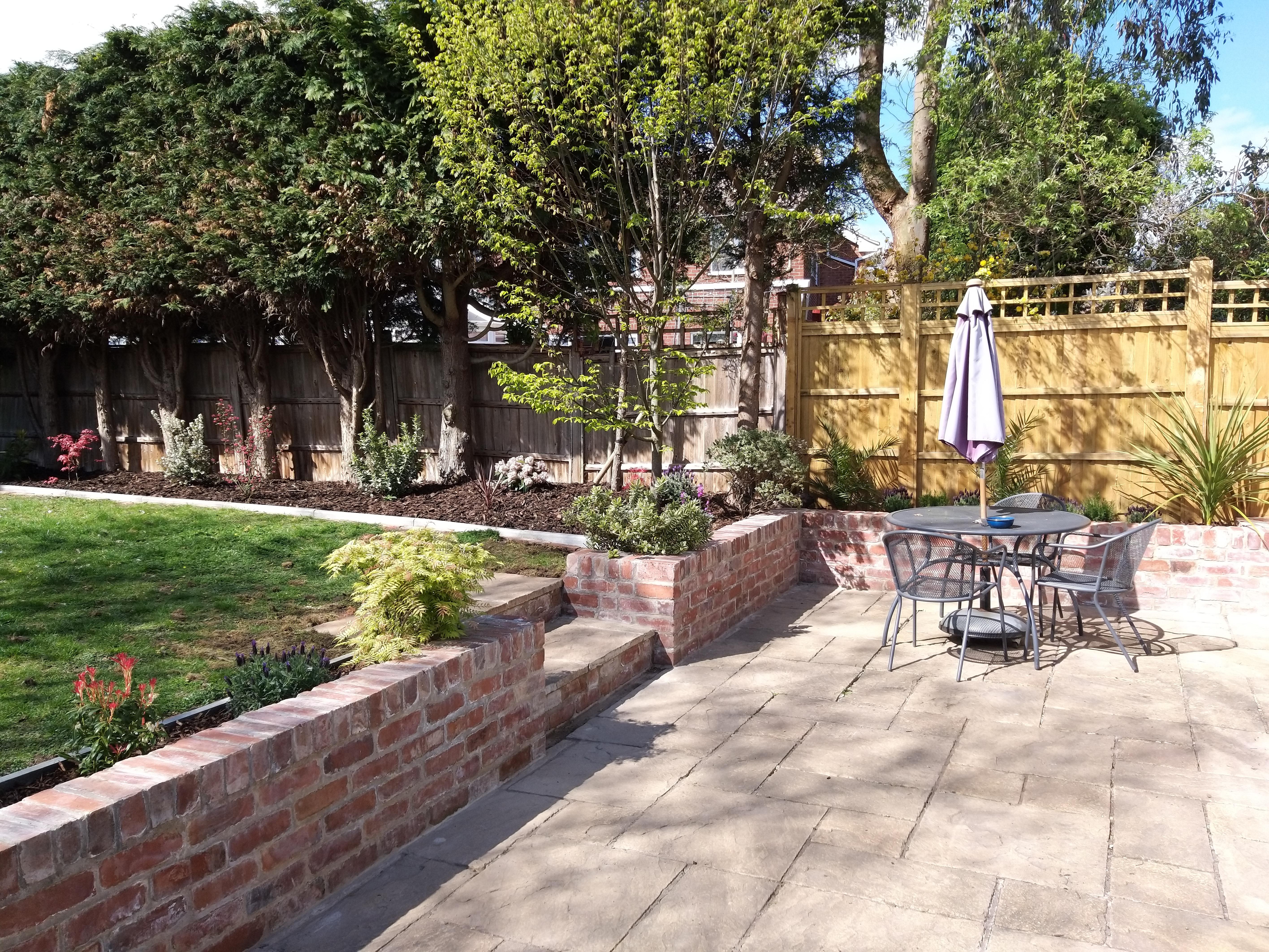 First landscaping job completed. Took a chance and started a