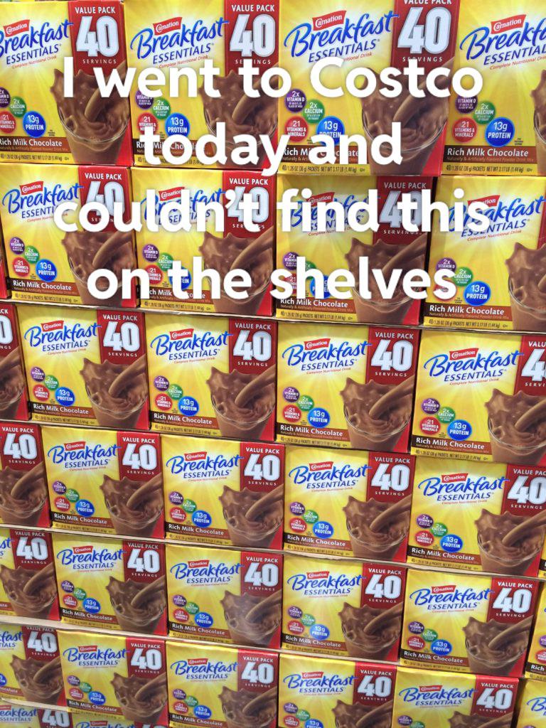 RIP Carnation Breakfast Essentials r/Costco