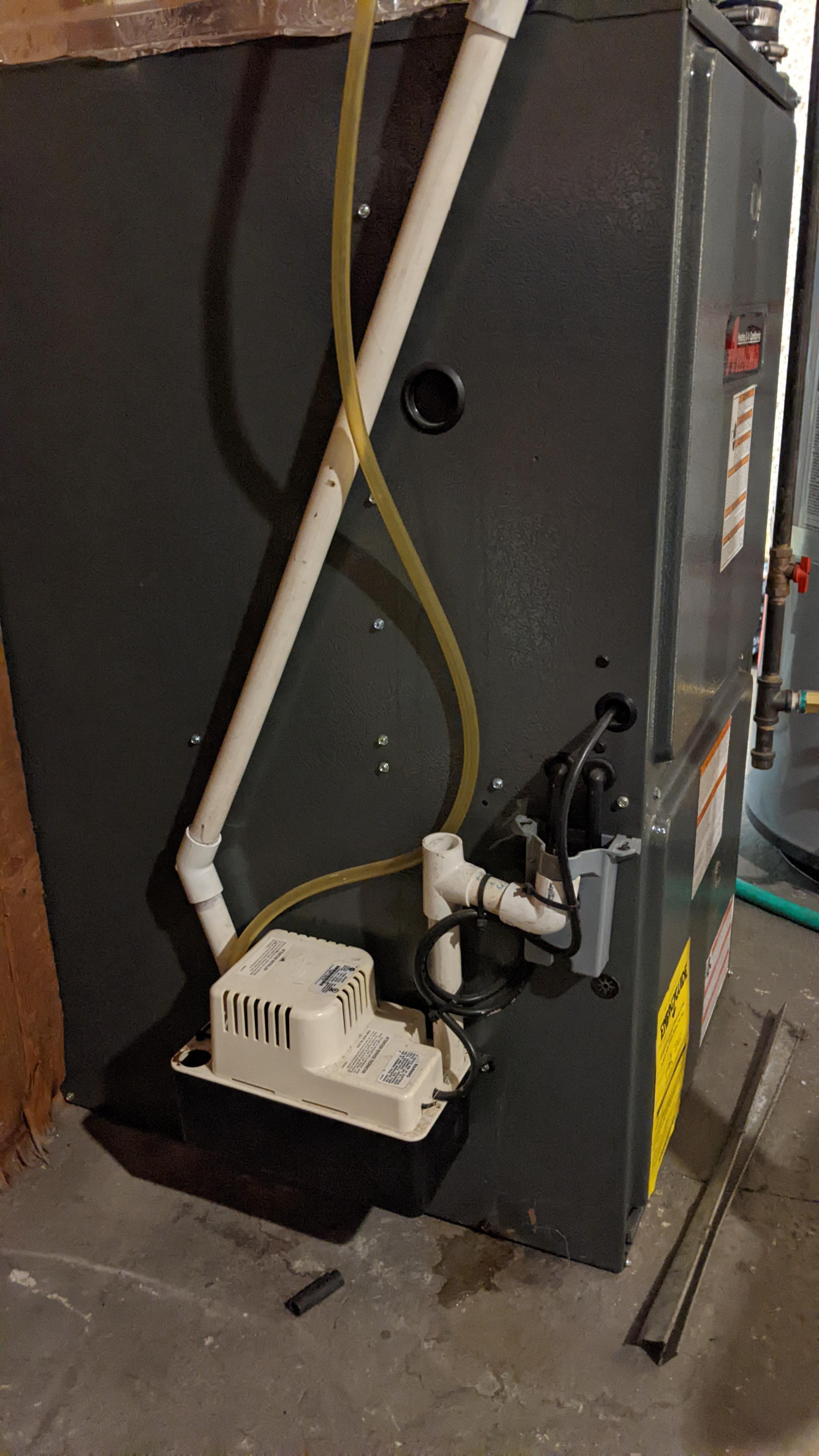 Is this a condensate pump on my furnace? r/HomeMaintenance