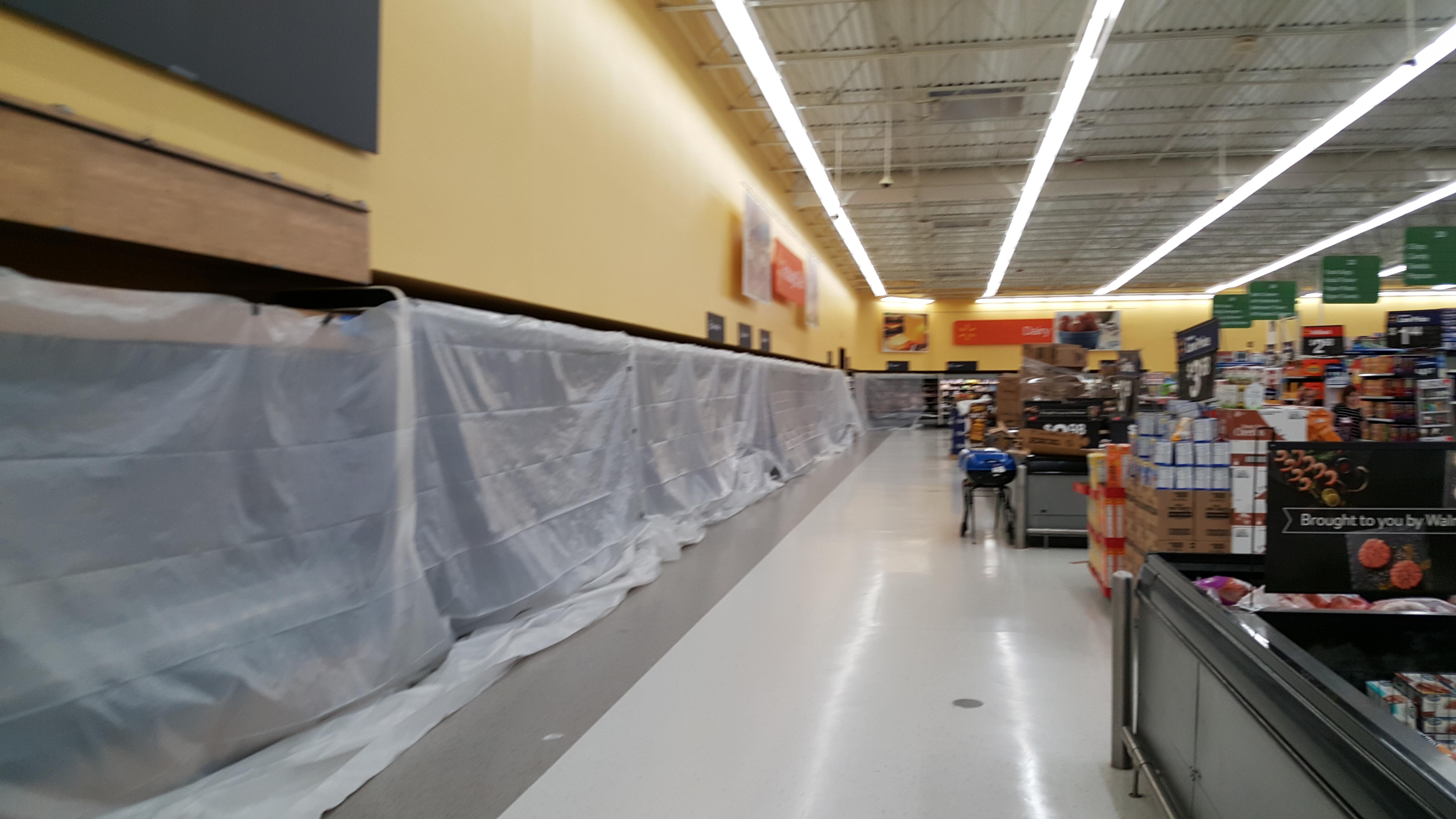 Almost all refrigeration went out in my store today. And it was pretty