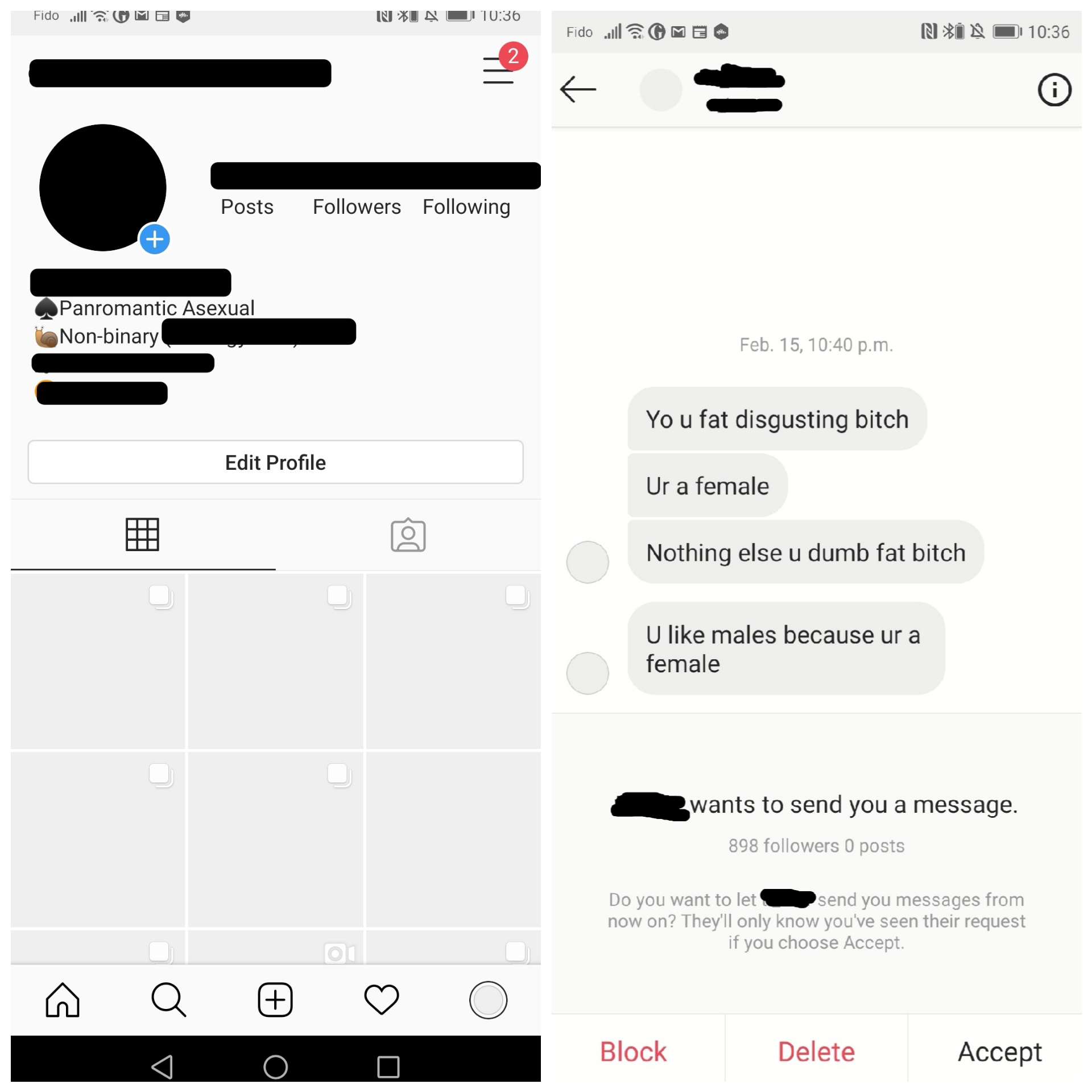 Got this message from a complete stranger today on my