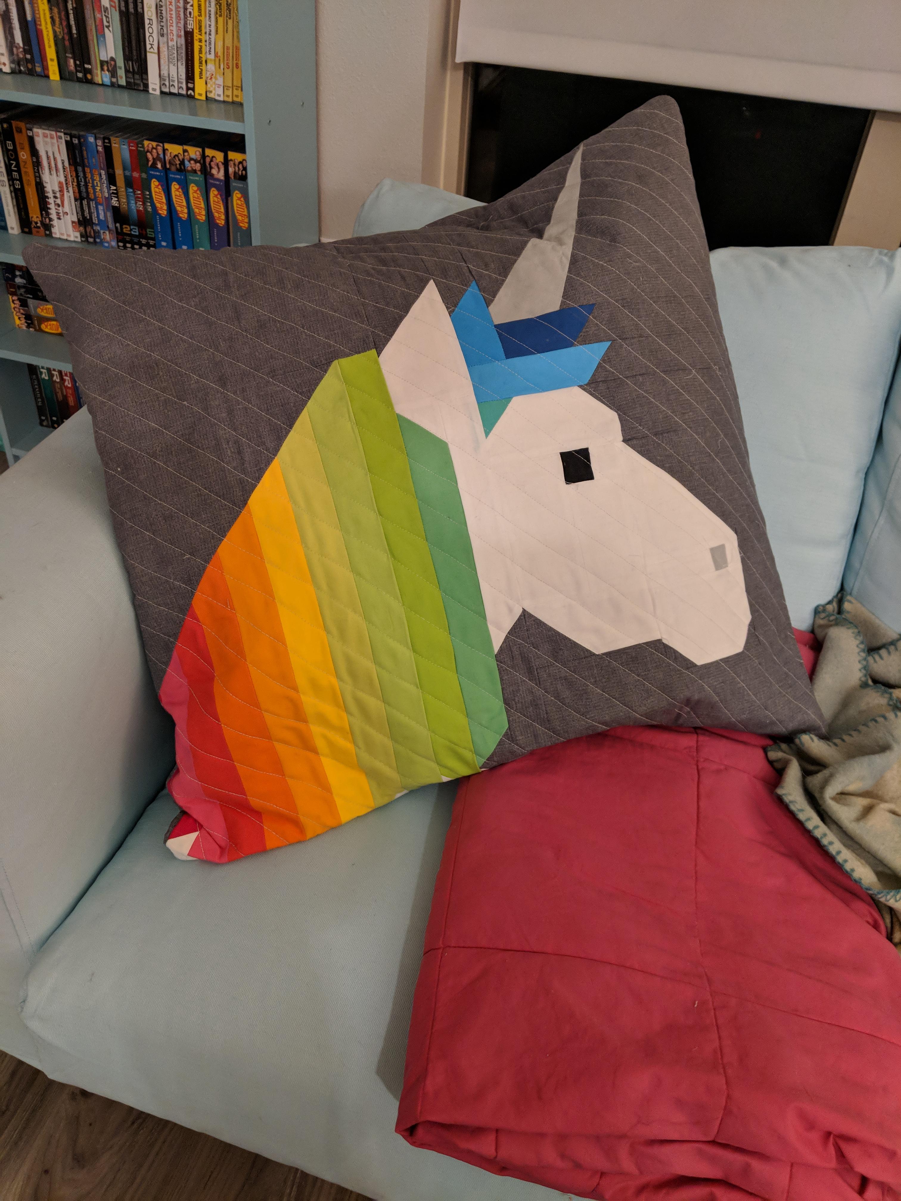 Rainbow unicorn pillow r/RainbowEverything