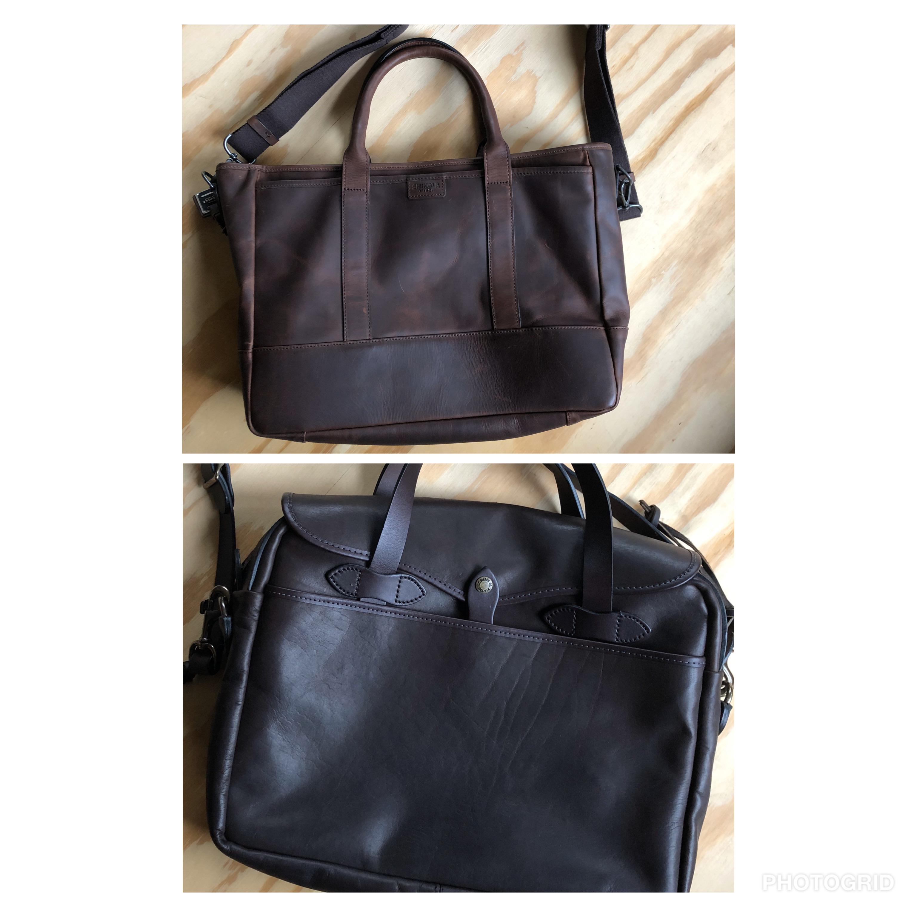 The Bins were oh so good to me today! A brand new Filson Leather