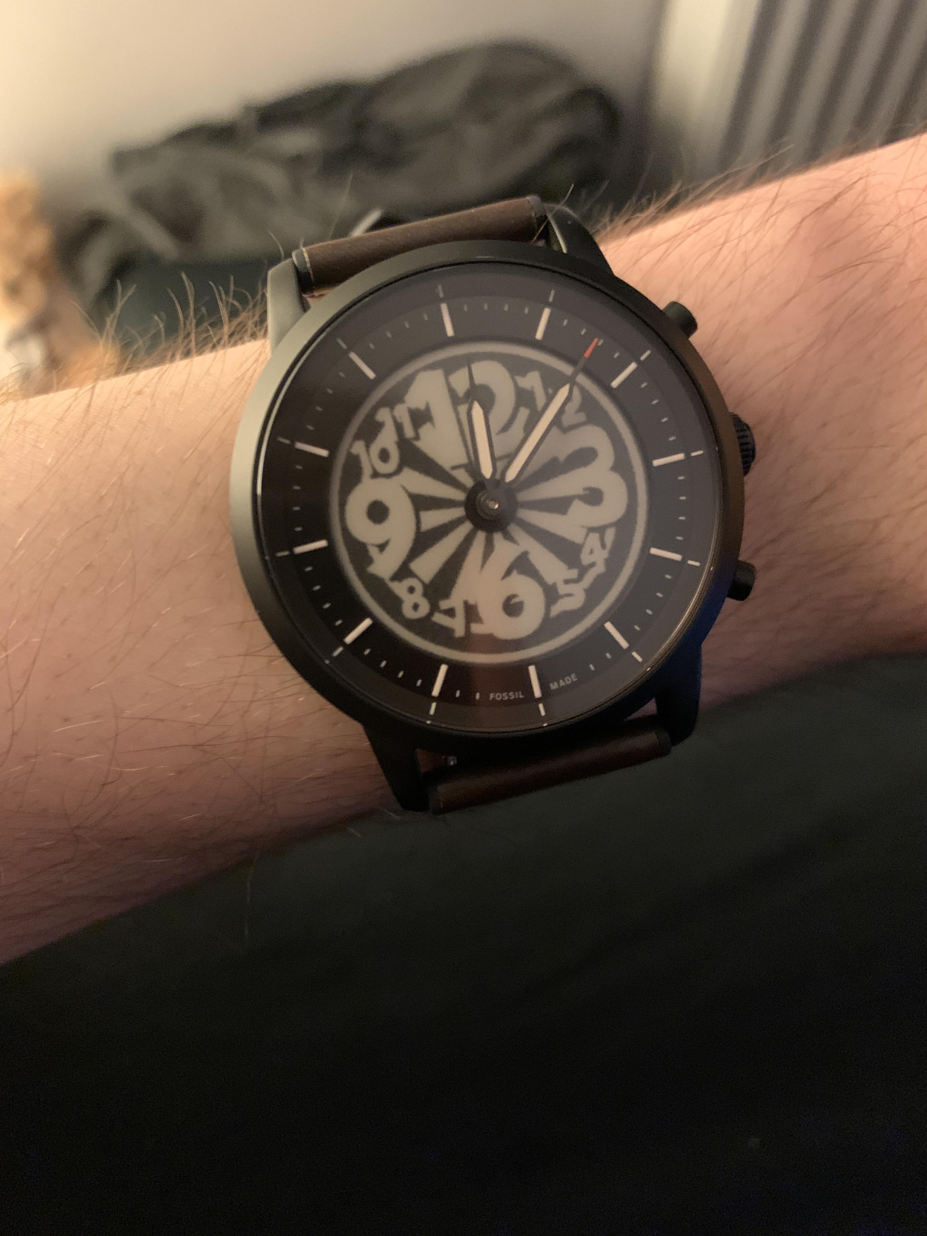 I made a really ugly watch face and you guys probably won’t like it but