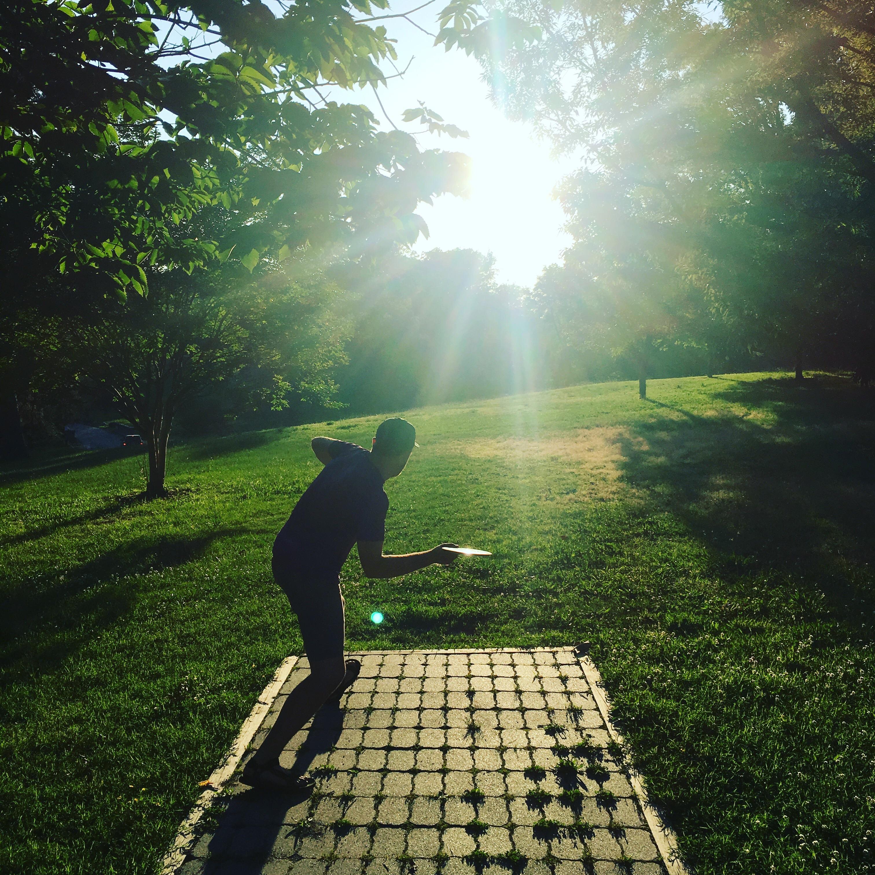 Beautiful Day for Disc Golf at Bryan Park in Richmond, VA r/discgolf