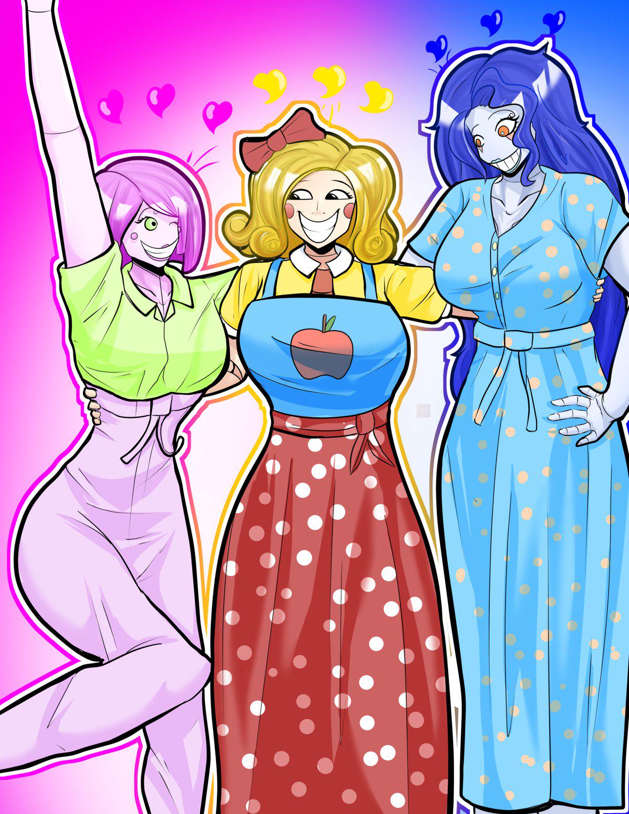 Ms. Delight reminded me way too much of my own series. As such, I made this. Love her! : r