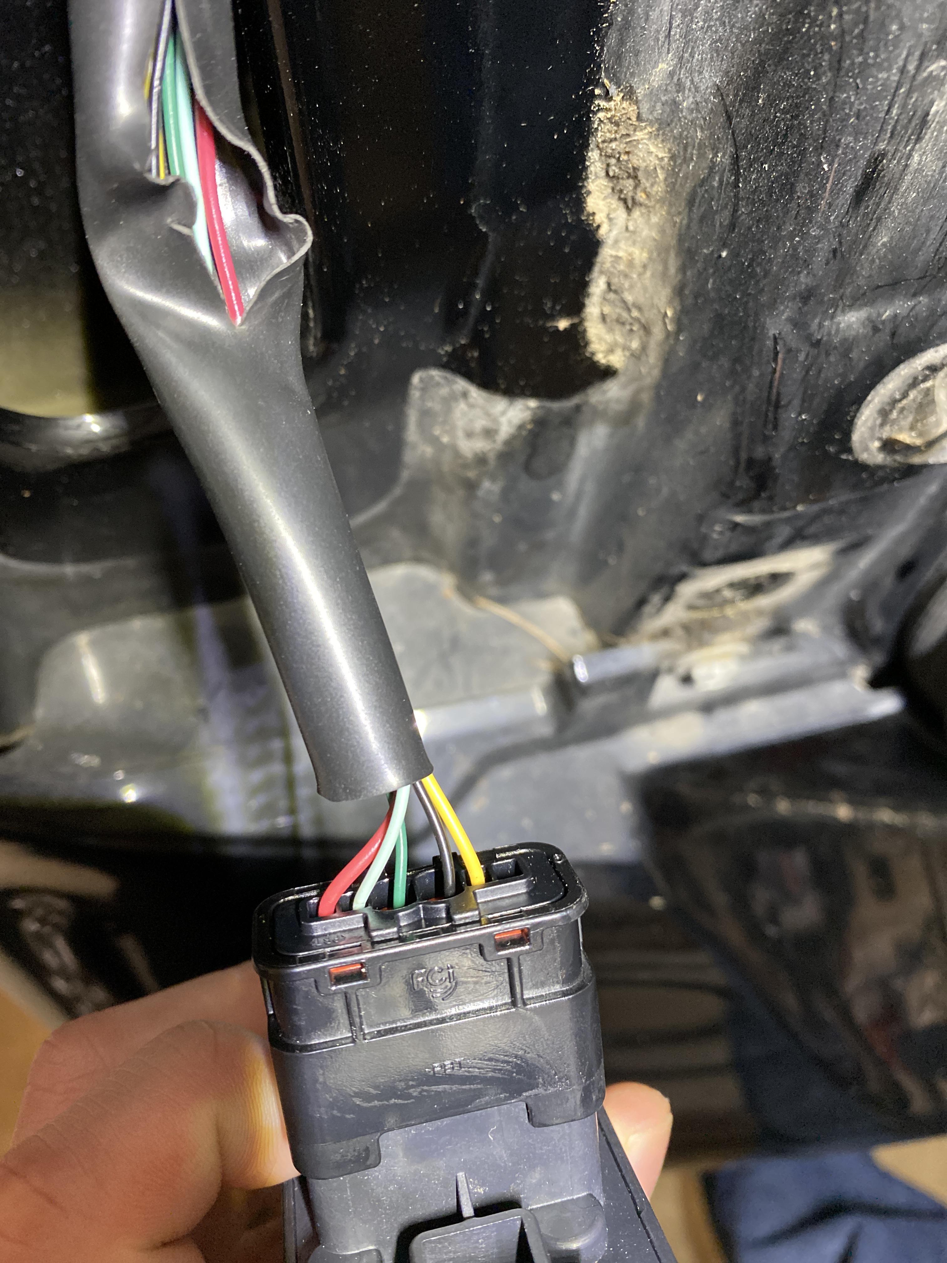 Need help finding the wire for the reverse backup light for the