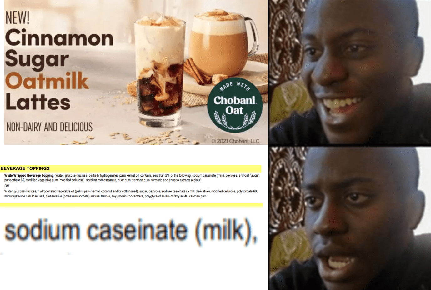 Tim Horton's new "vegan" drink ( r/vegan