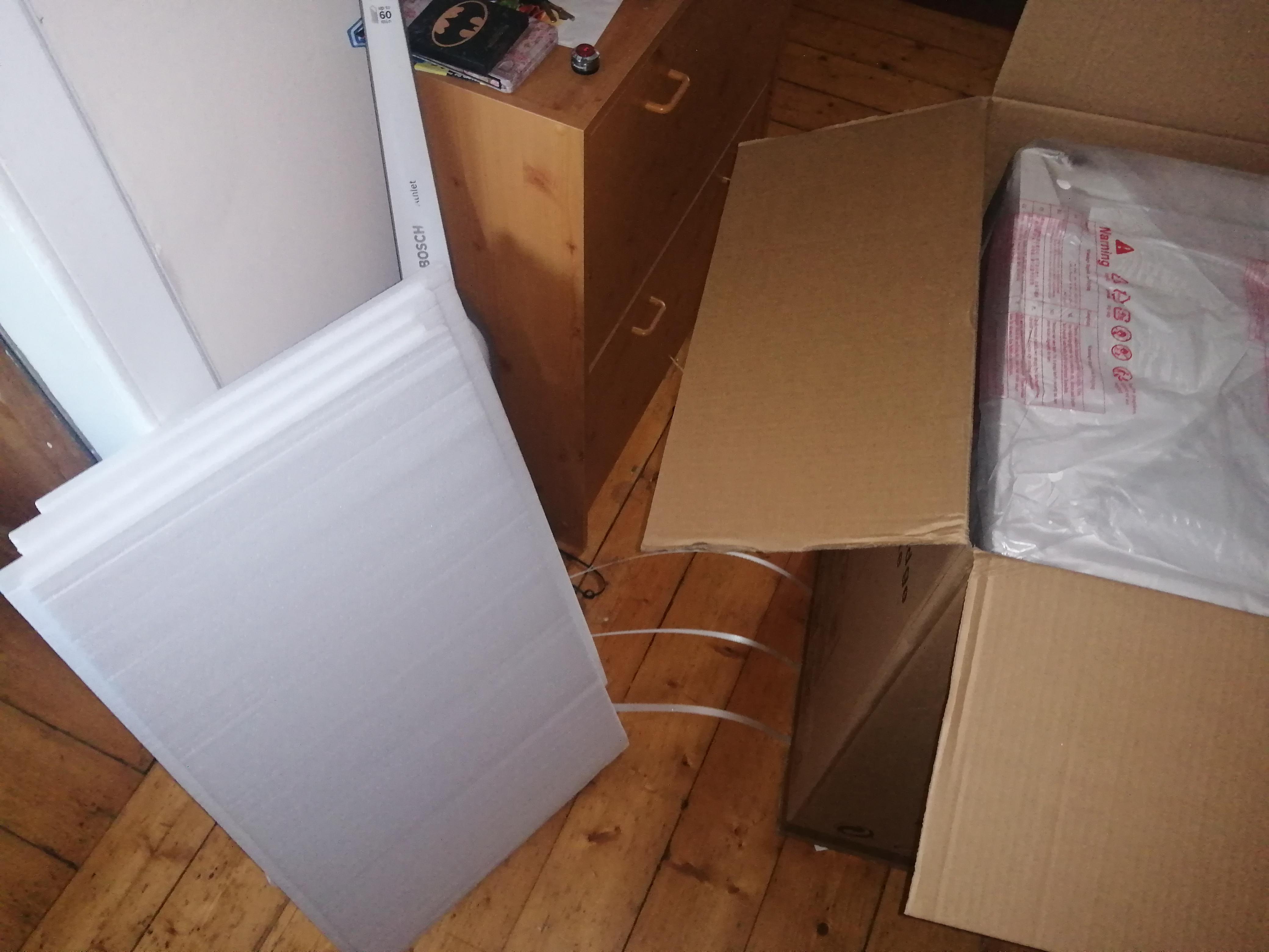 I bought some polystyrene for scenery modelling and it came with a free