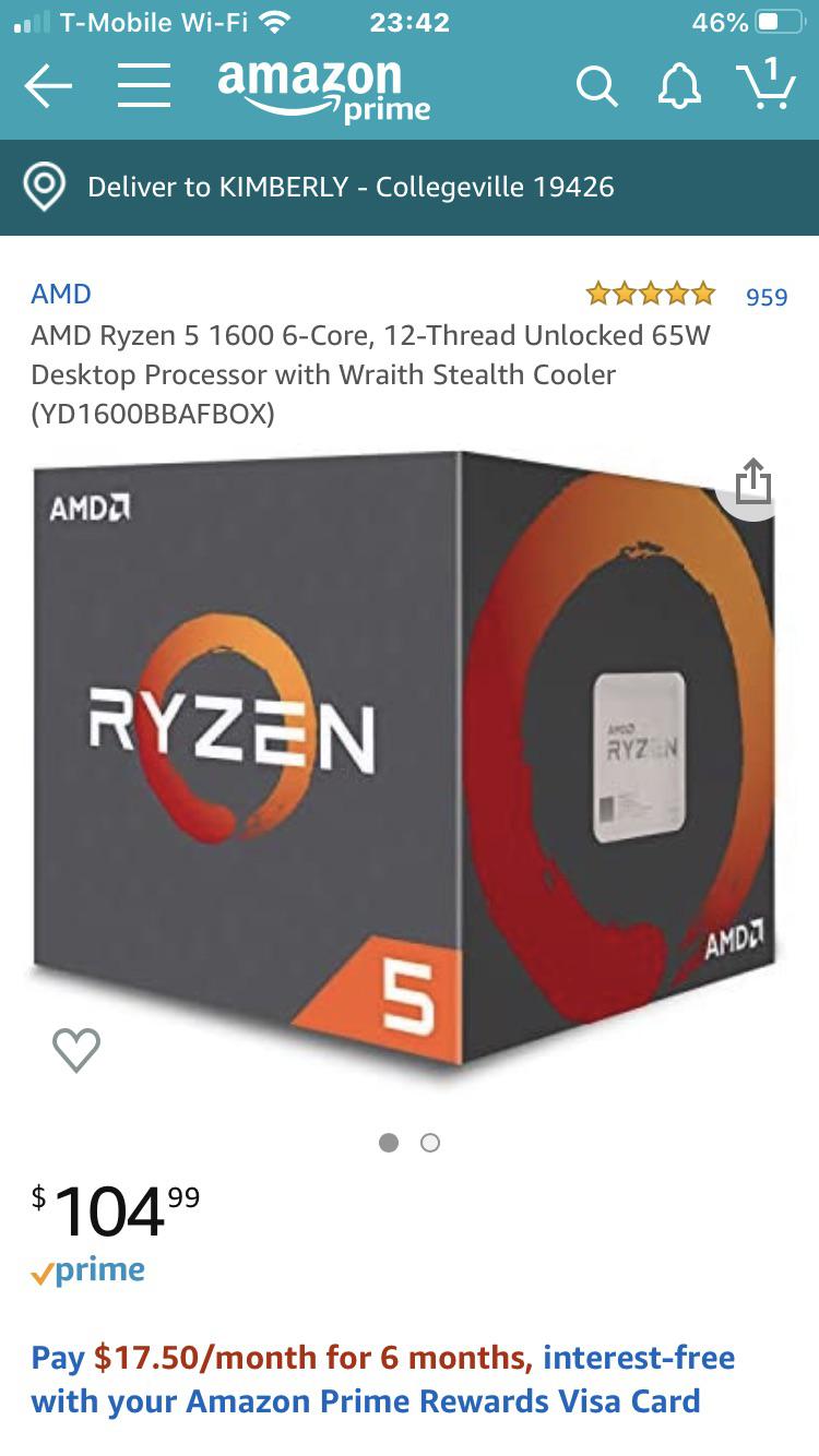 Is this a good cpu for a 9001000 budget? r/pcmasterrace