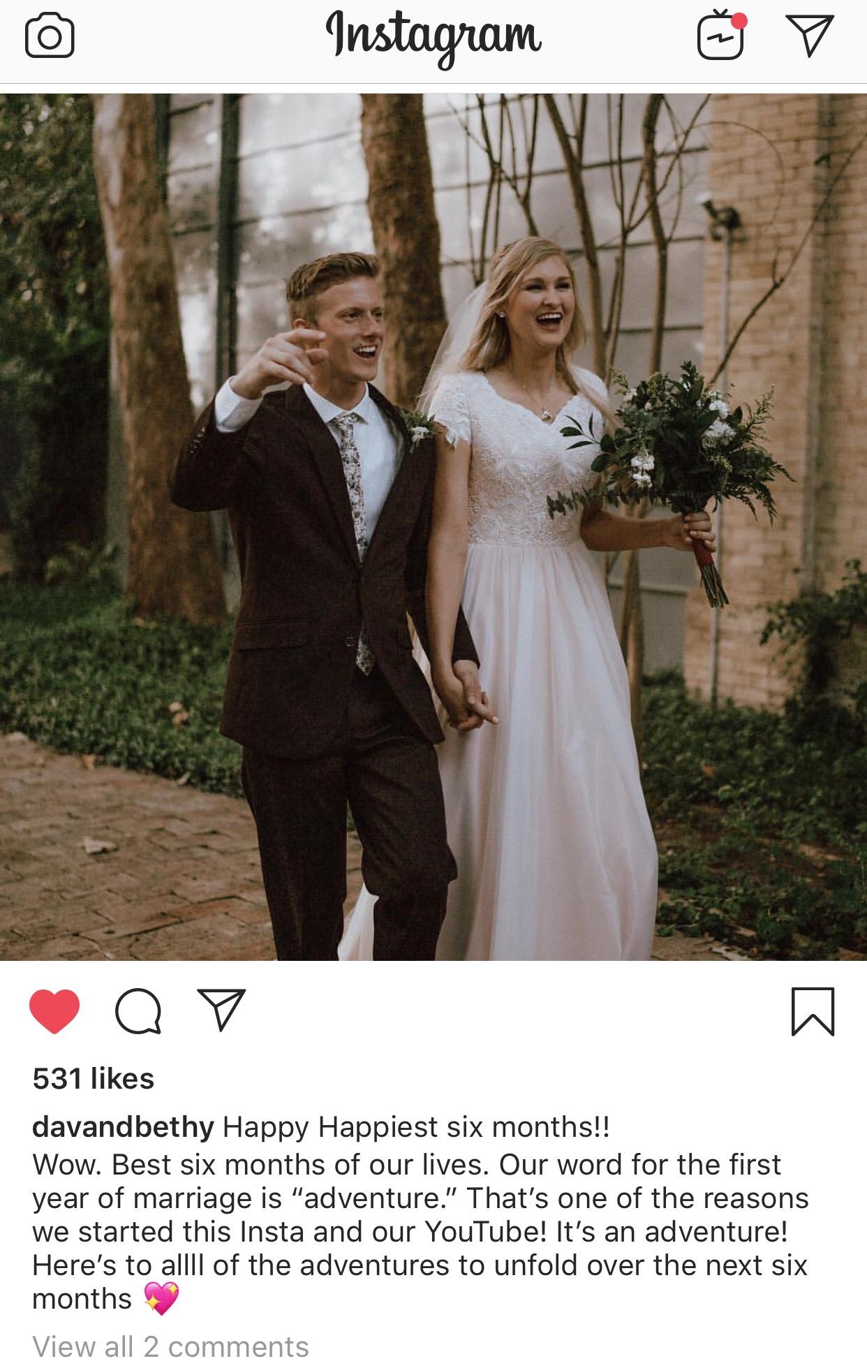 First Wedding Anniversary Instagram Captions chastity captions