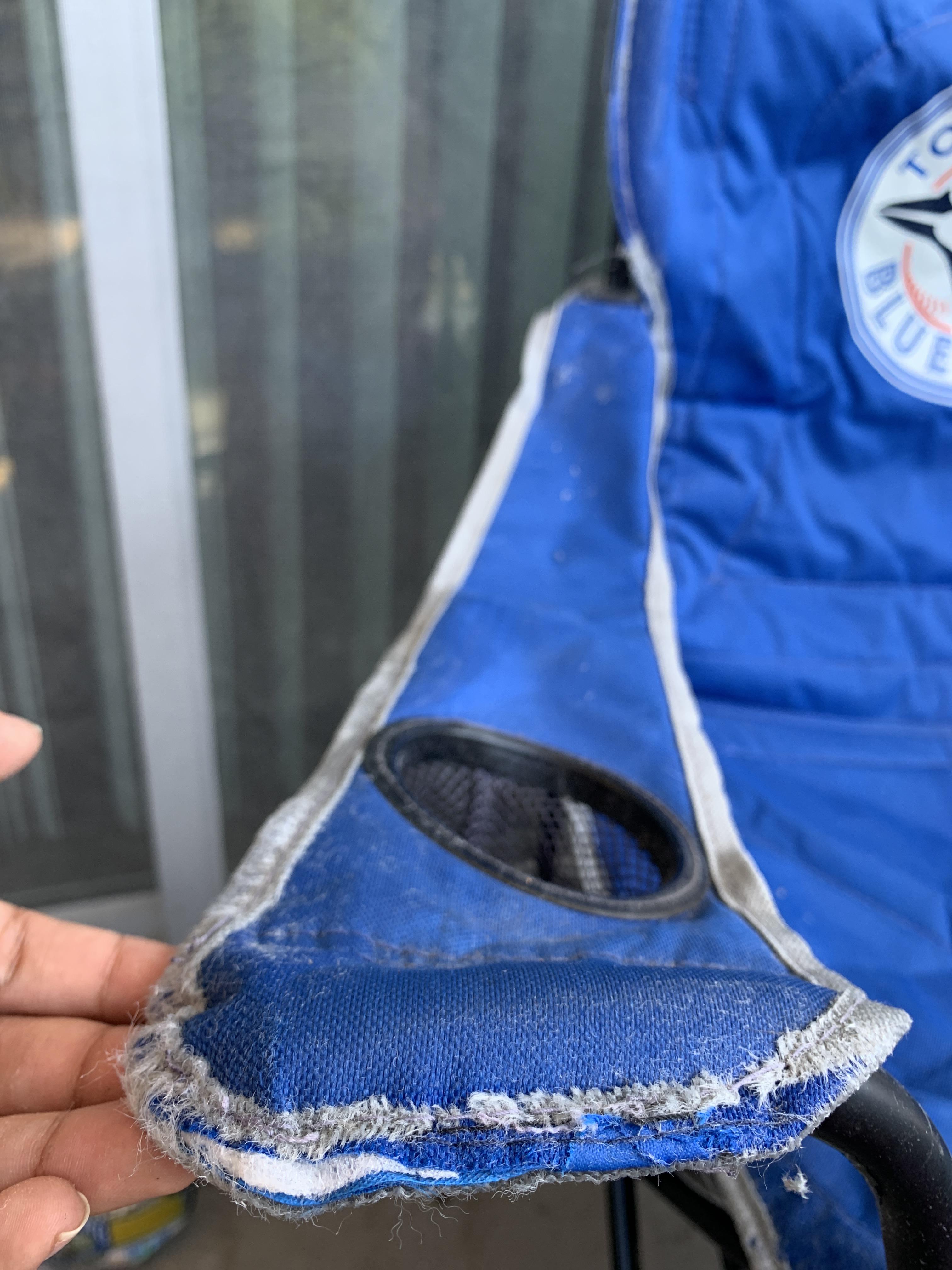 Help me find Coleman’s camping chair cover replacement! Frame is