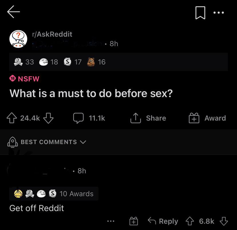 sex? reddit? : redditmoment