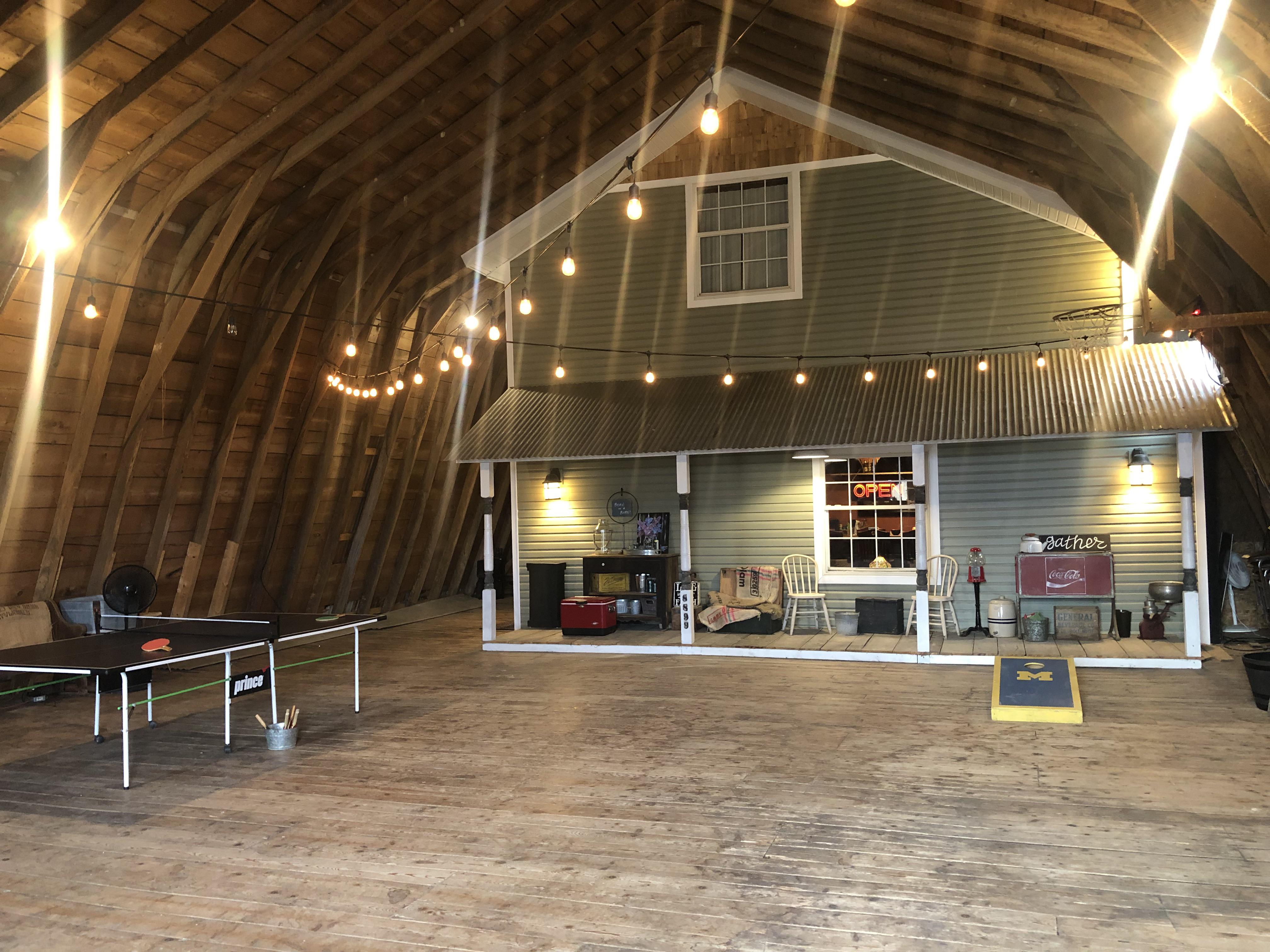 This Airbnb is an entire home built inside a barn and it's giving me