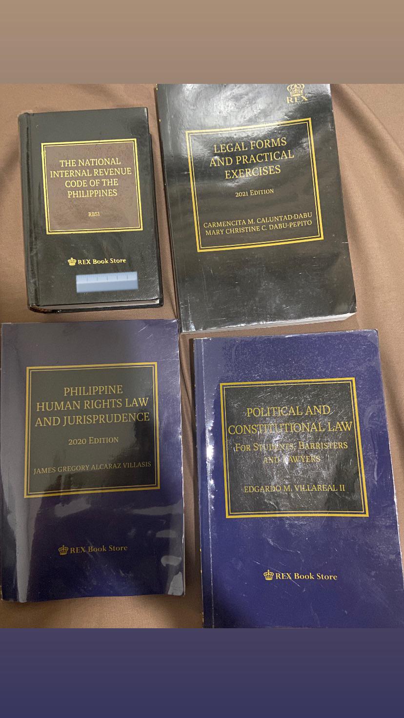 Secondhand Law Books r/classifiedsph