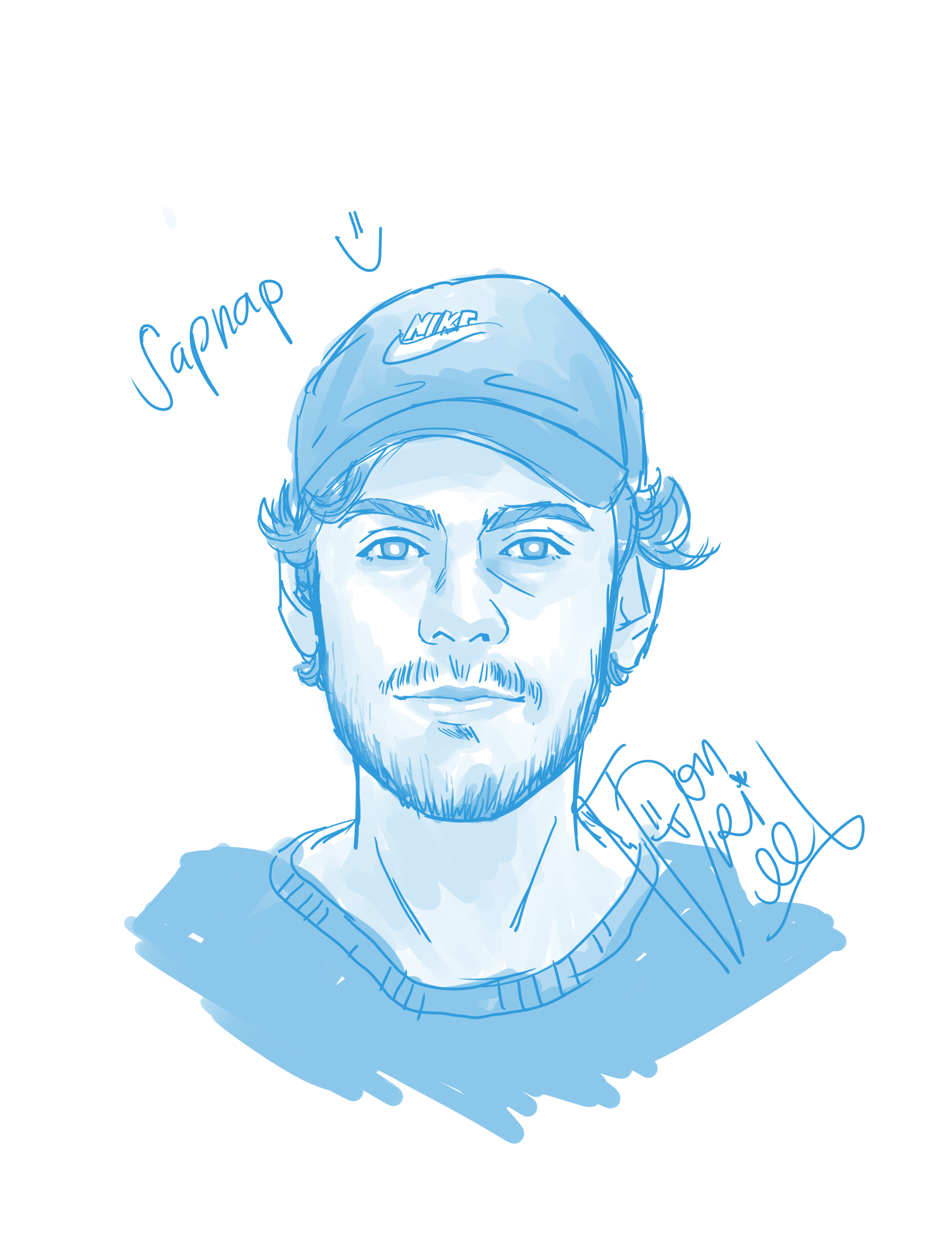 i drew sapnap... r/Sapnap