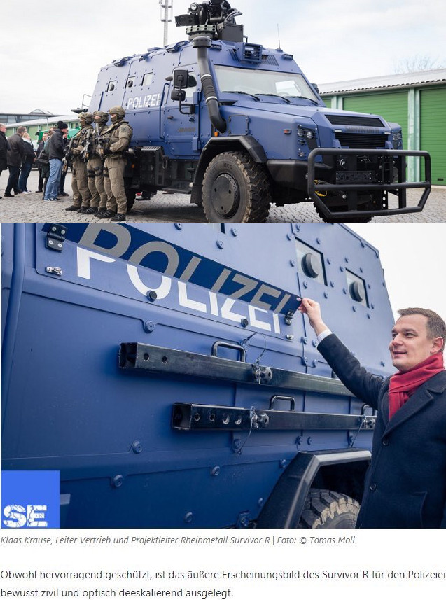 This van has a concealable "police" sign, so that no one will ever