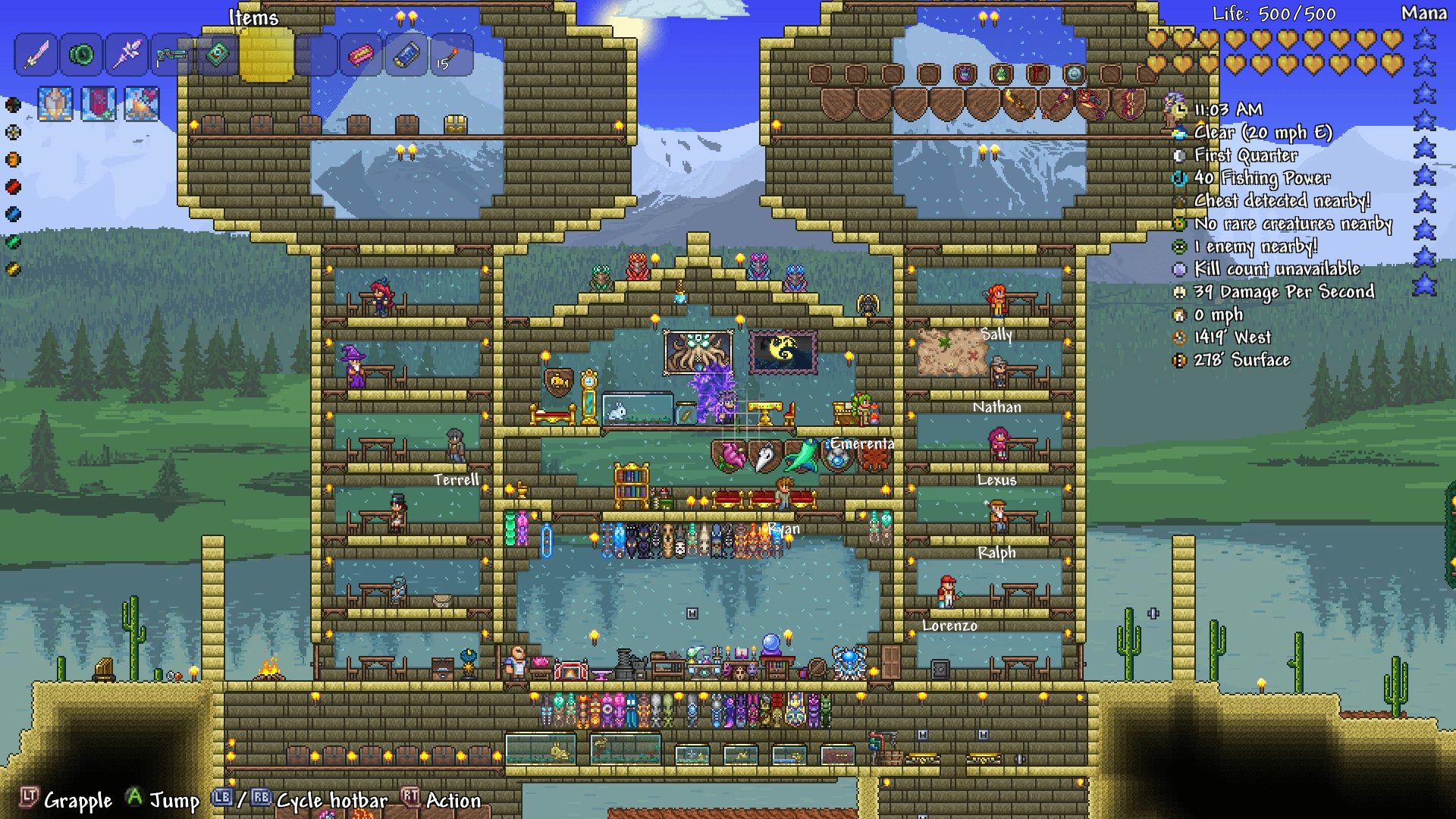 Terraria Sand Castle r/Terraria