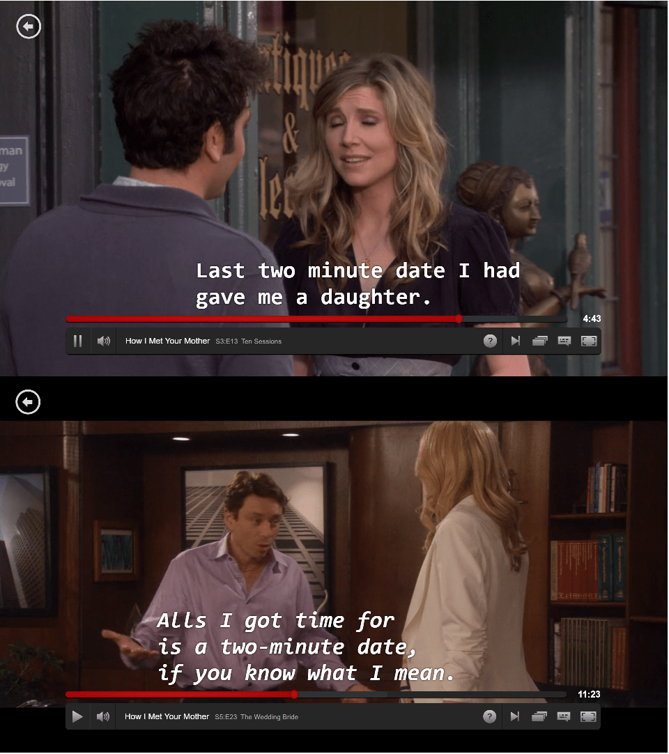 So was the Wedding Bride also based on the low points in Stella and Tony's relationship? r/HIMYM