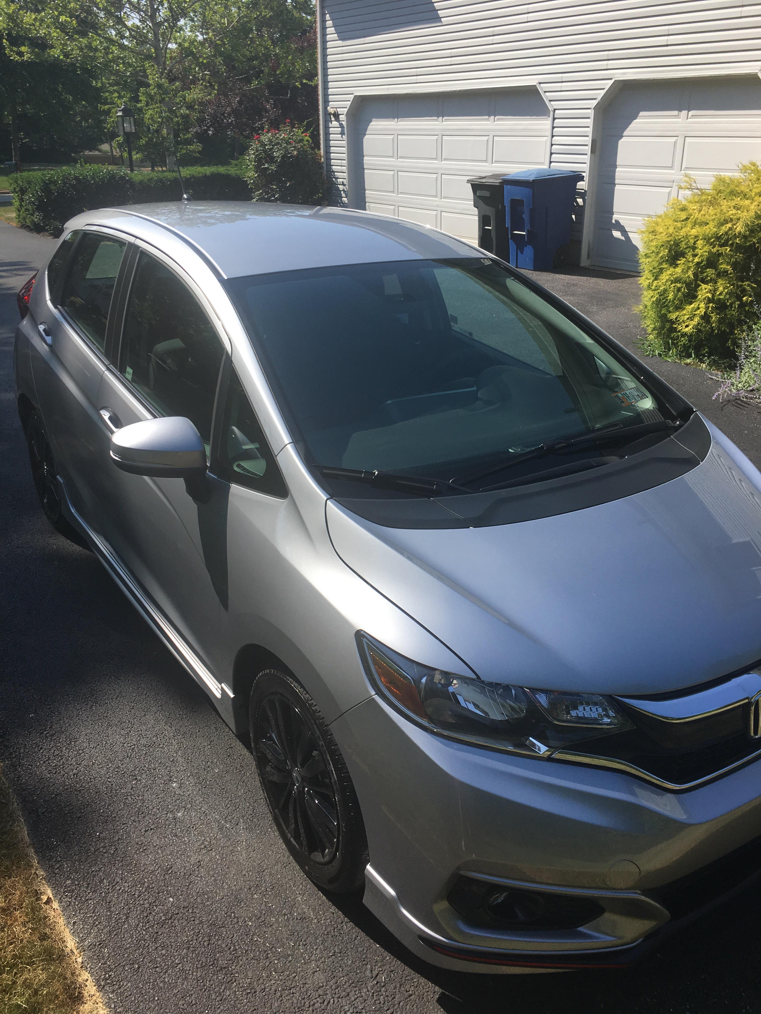 My first car! Just signed a lease on a 2018 Fit Sport today! : r/Honda