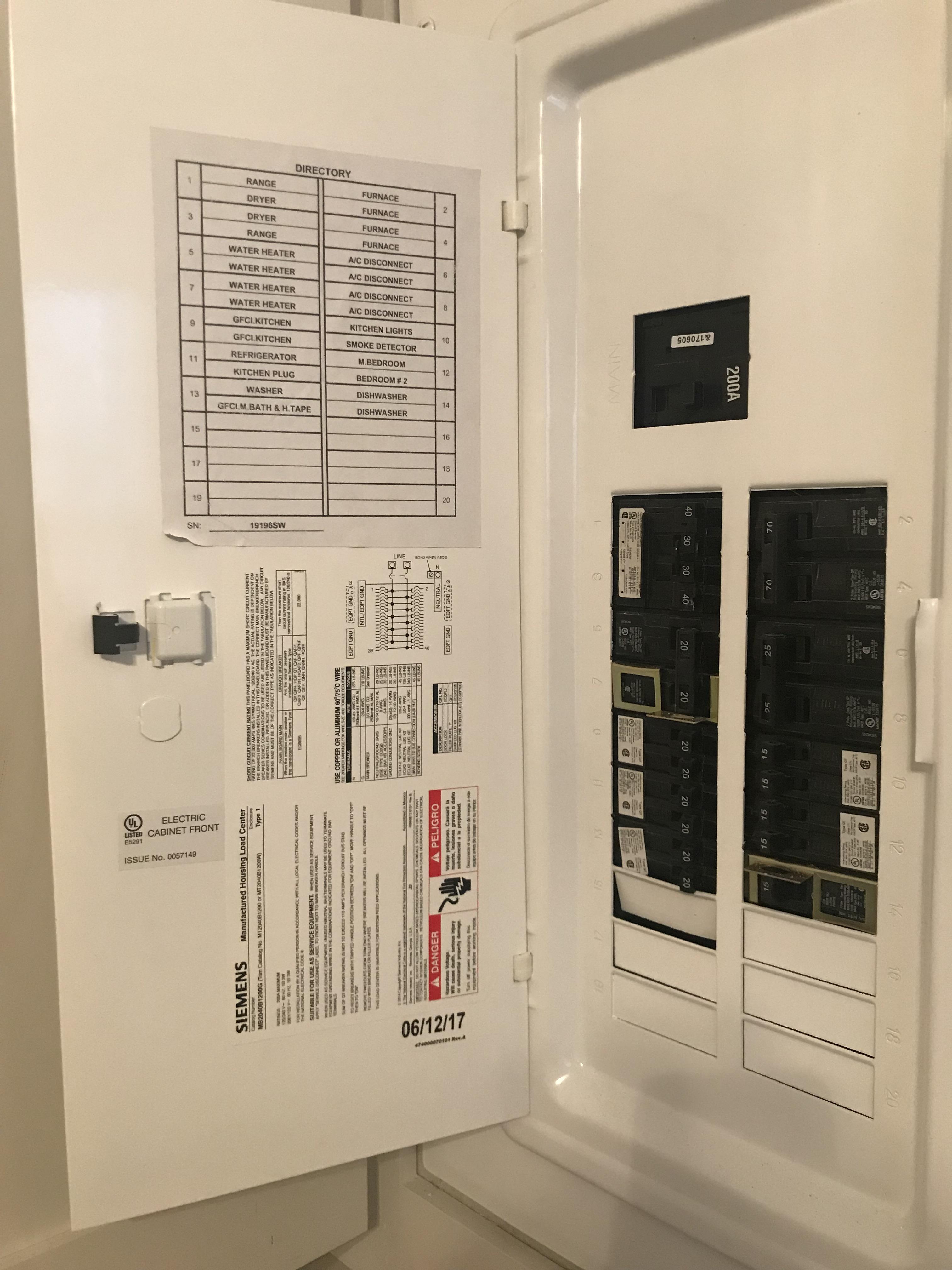 Which breaker should I flip to turn off the hot water heater? The city