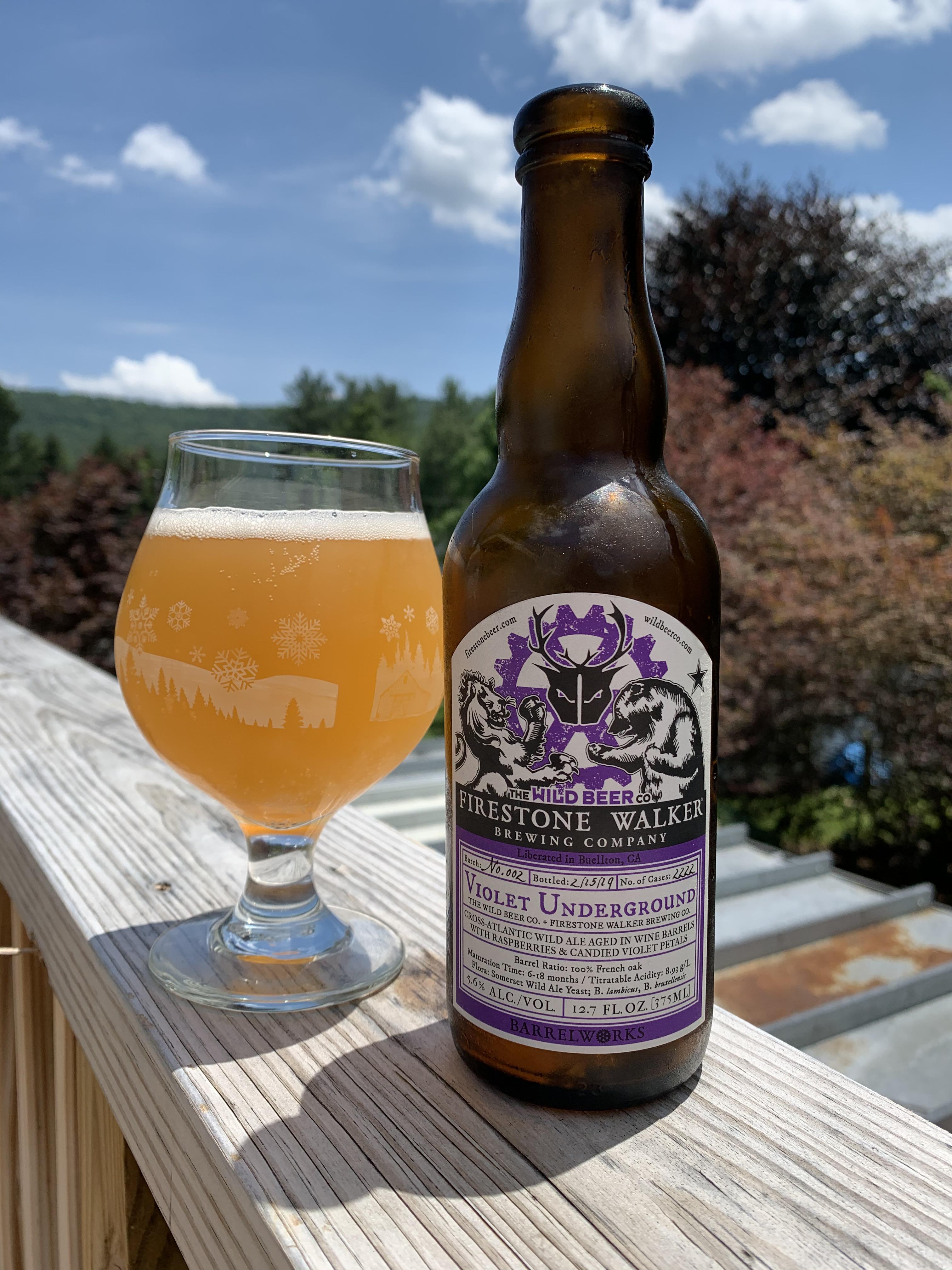 Violet Underground, Cross Atlantic Wild Ale Aged in Wine Barrels w