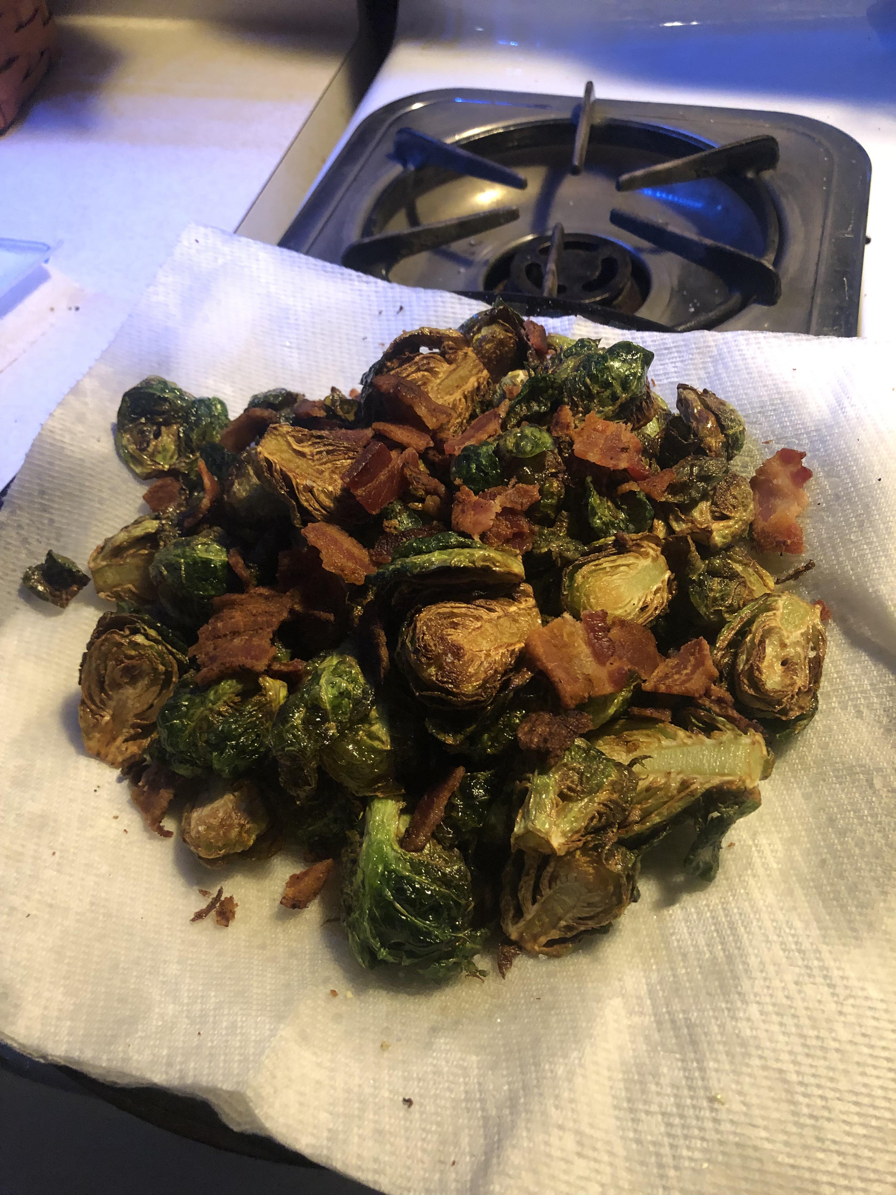 Fried Brussel Sprouts Recipe Deep Fryer / Fried Brussels Sprout Leaves
