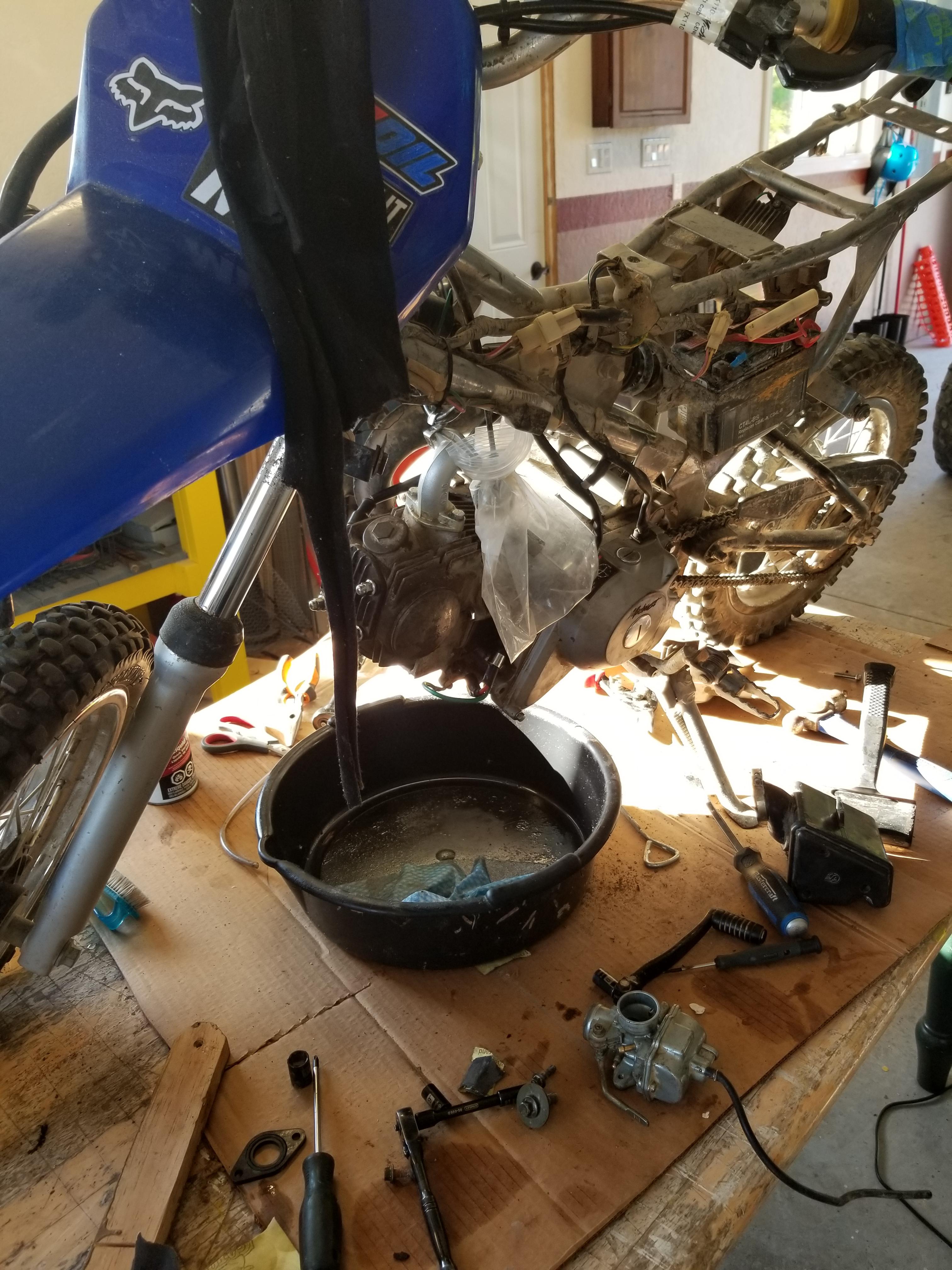 My 110cc pit bike wont start r/chinesemotorcycles