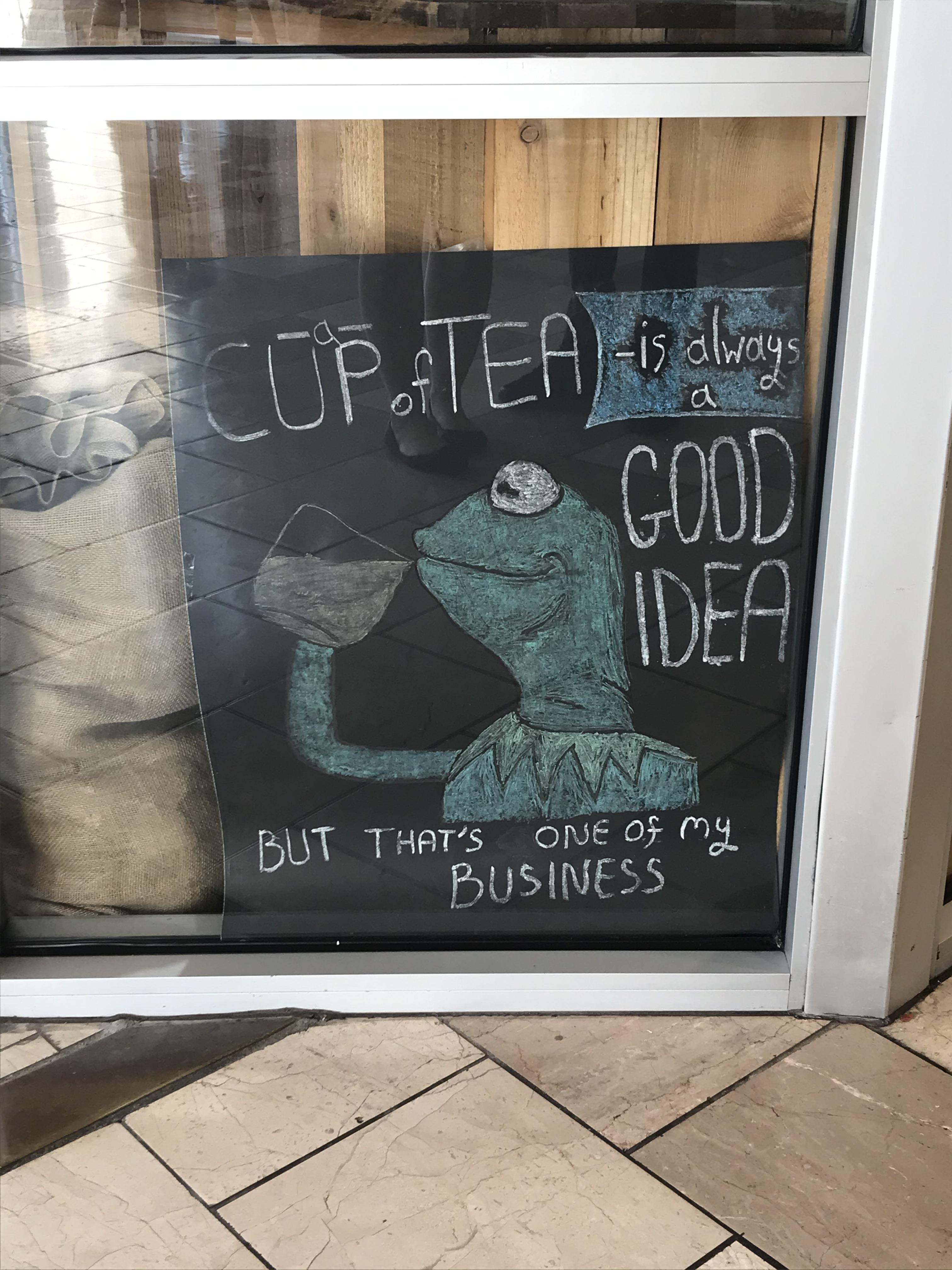 Spotted at tea and spice exchange on the San Antonio River walk. r