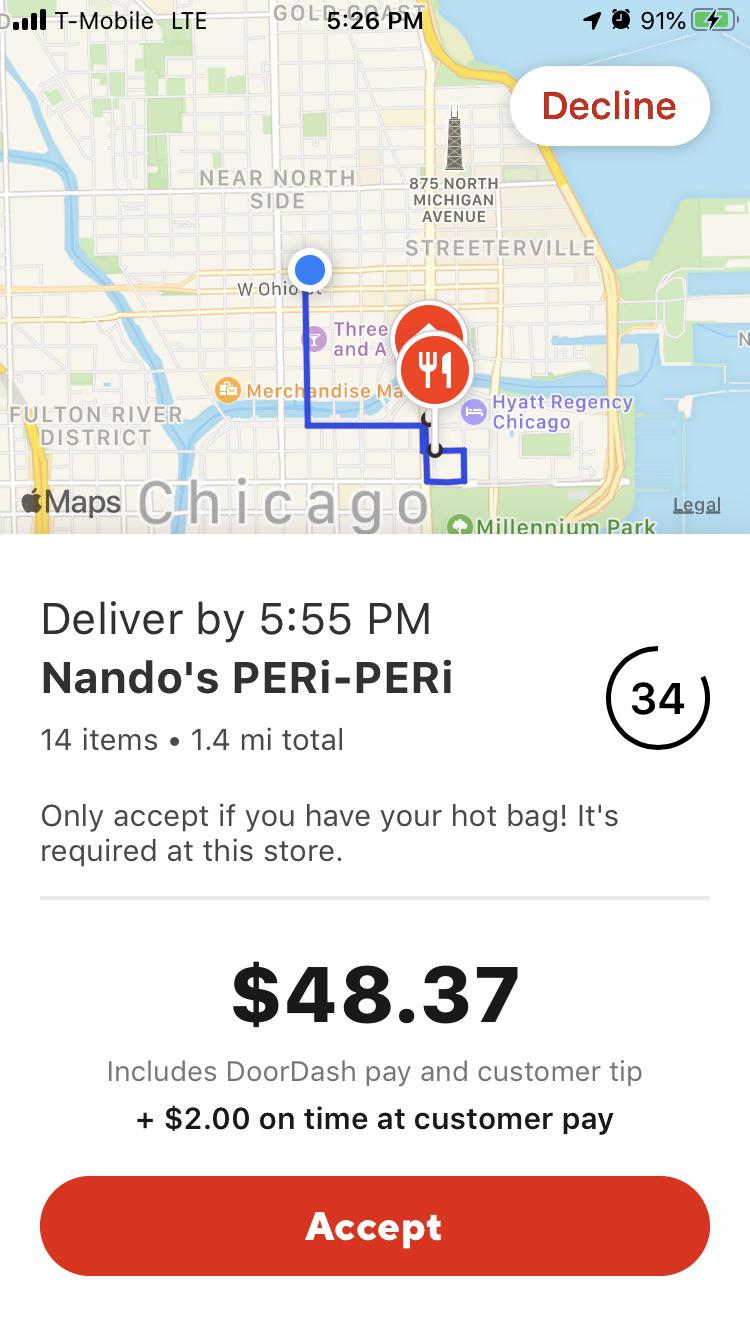 Well hello there 🦄 r/doordash