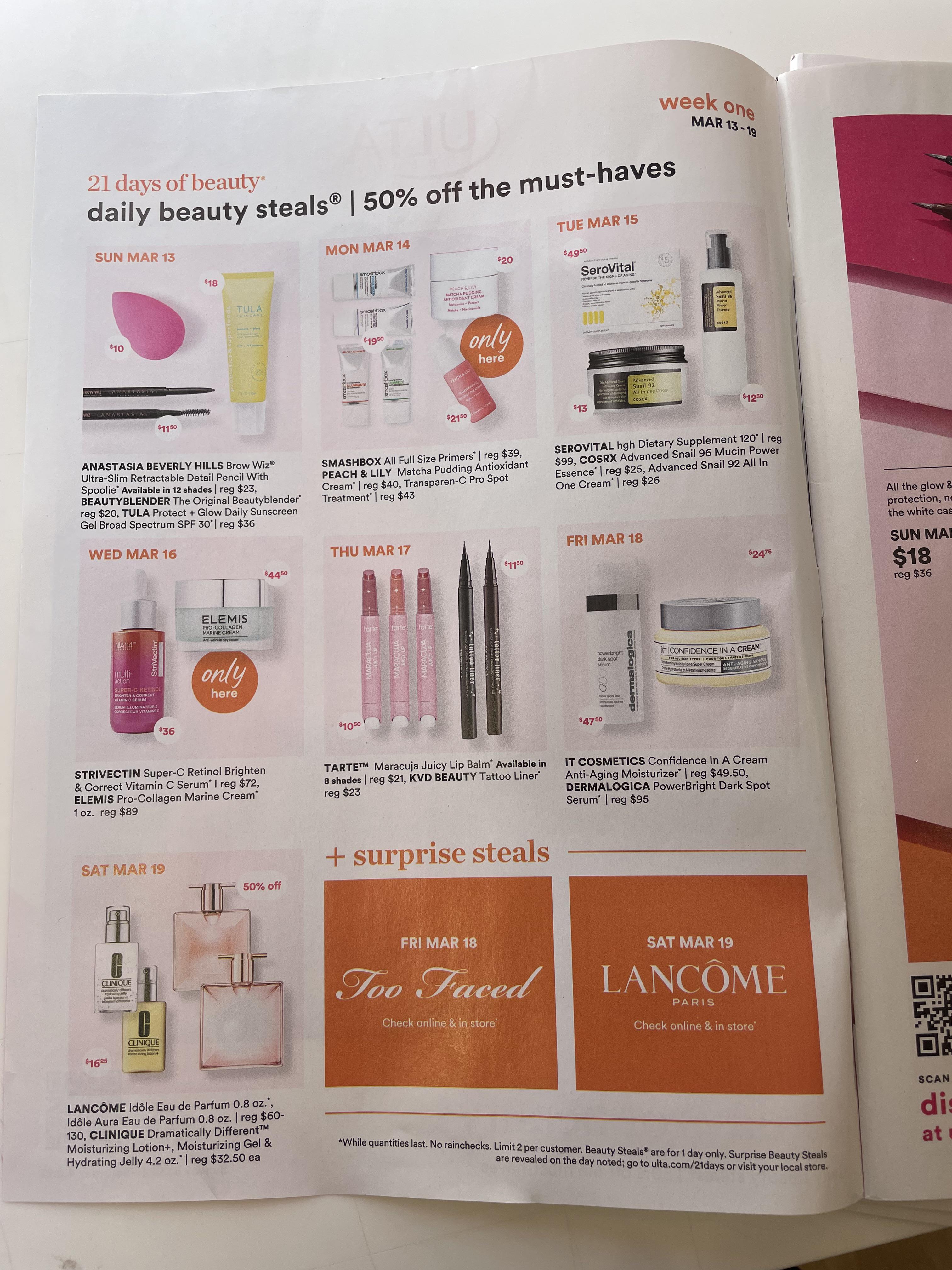 Ulta 21 Days Of Beauty Summer 2022 21 Day Of Beauty! : R/Ulta