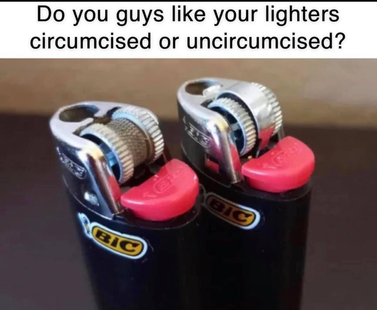 Don't snip the bic r/memes