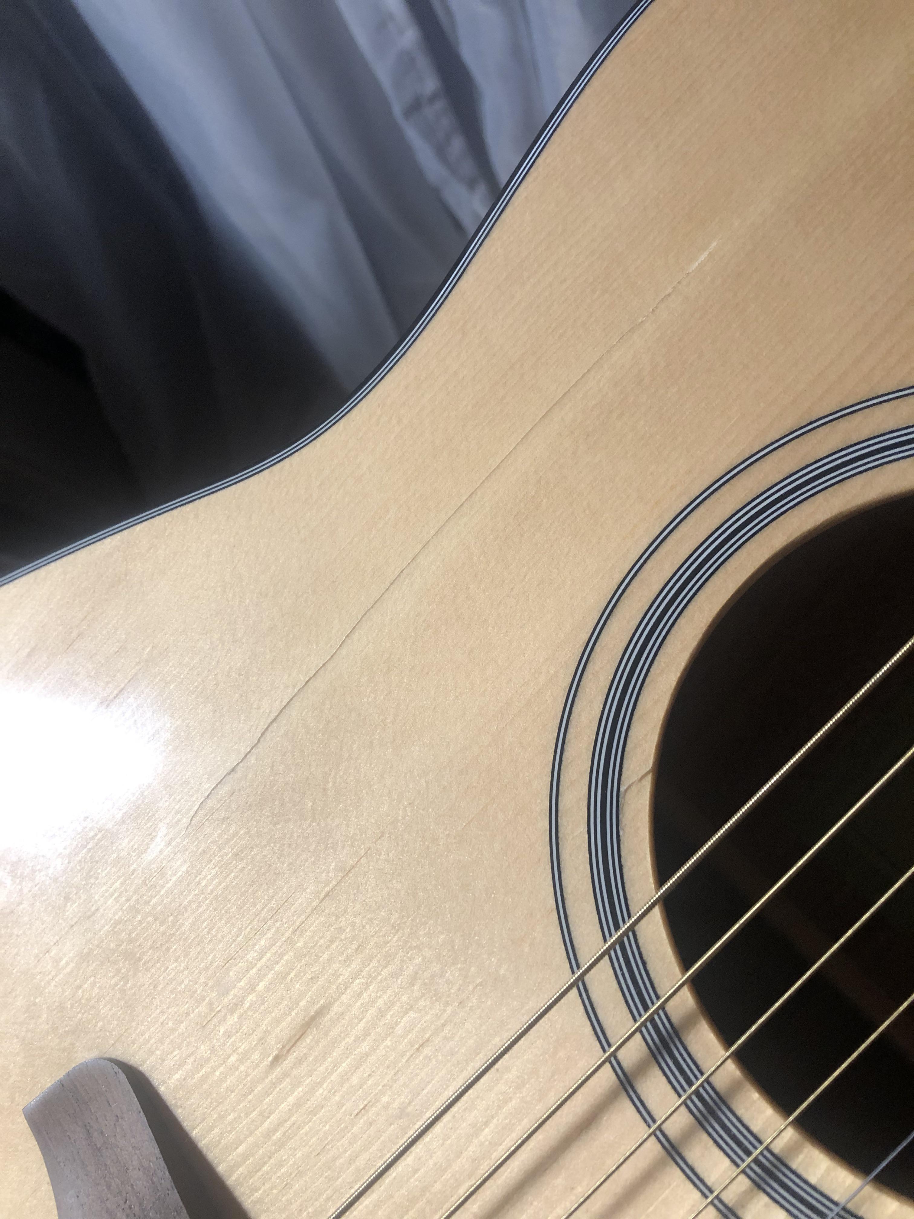 accidentally damaged my guitar, does this affect guitar sound quality
