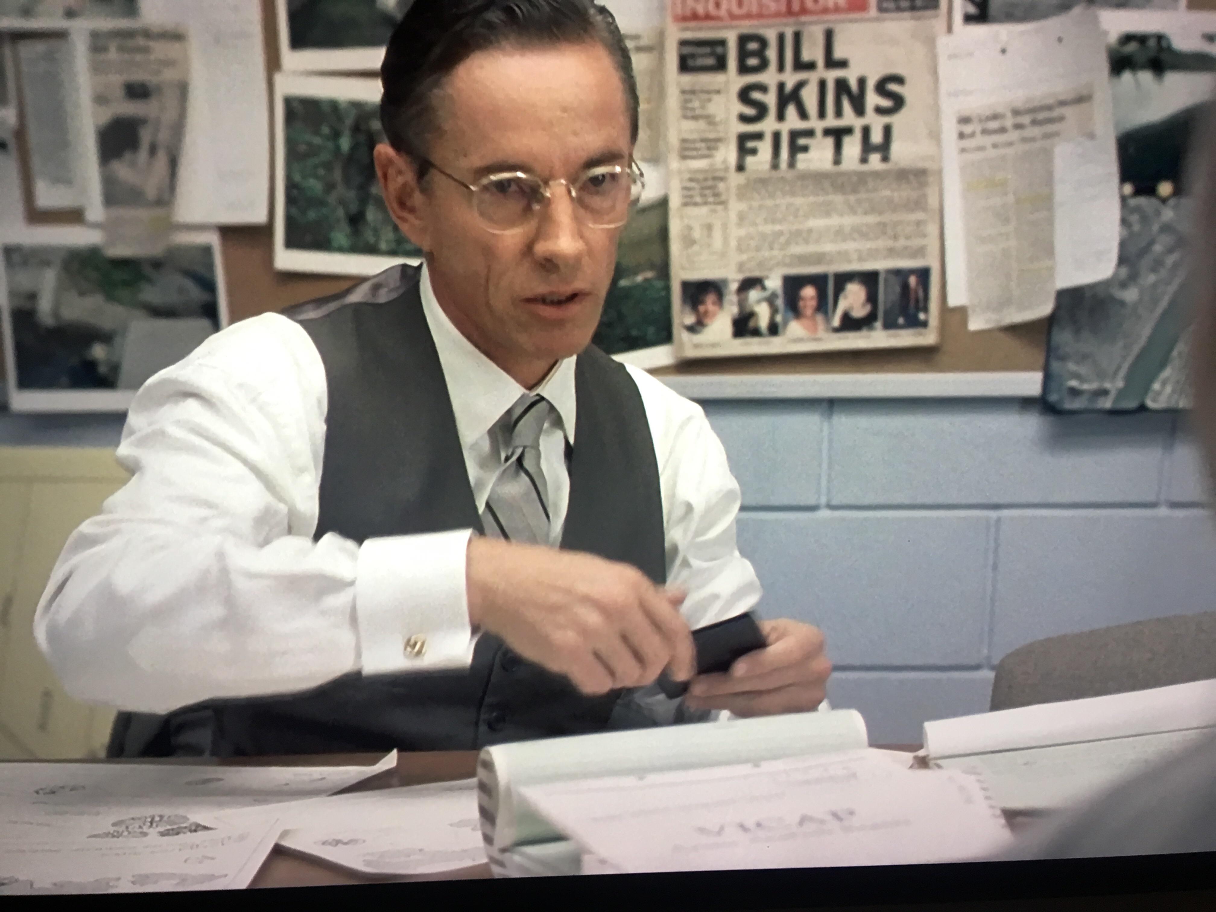 In The Silence Of the Lambs Jack Crawford hands Clarice a questionnaire