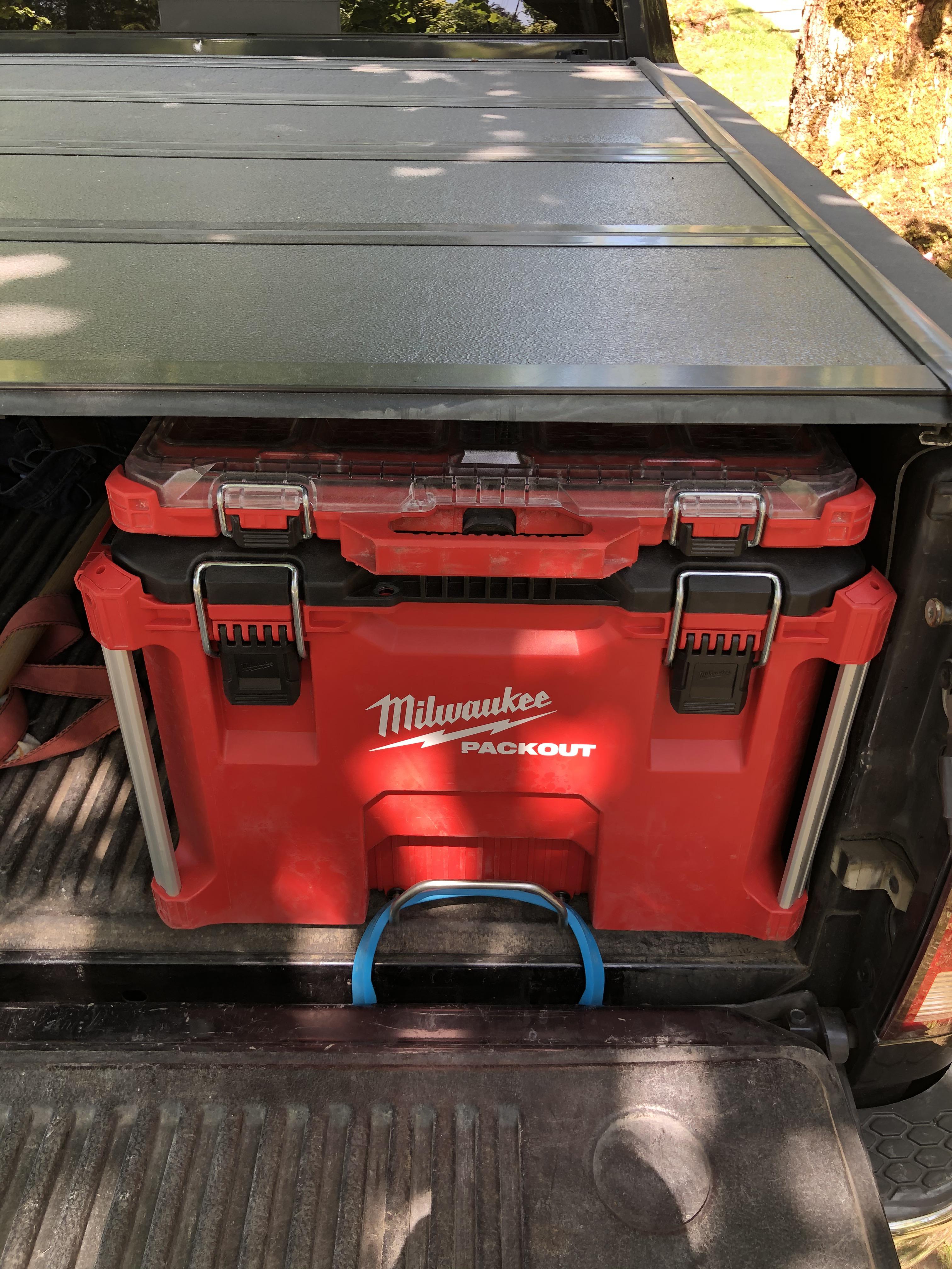 Quick and easy way to strap in your Packout so it doesn’t roll around