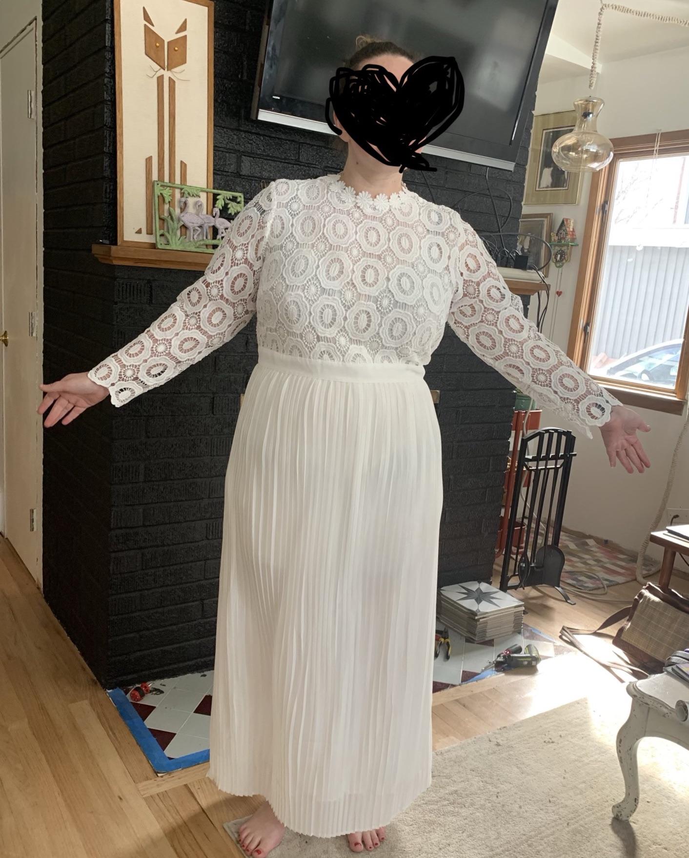 Found my wedding dress on Eloquii for 100! I’m super happy with it