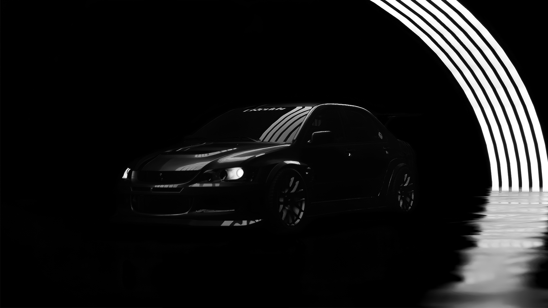 NFS Heat Lancer Evo 9 (1920x1080) r/Amoledbackgrounds