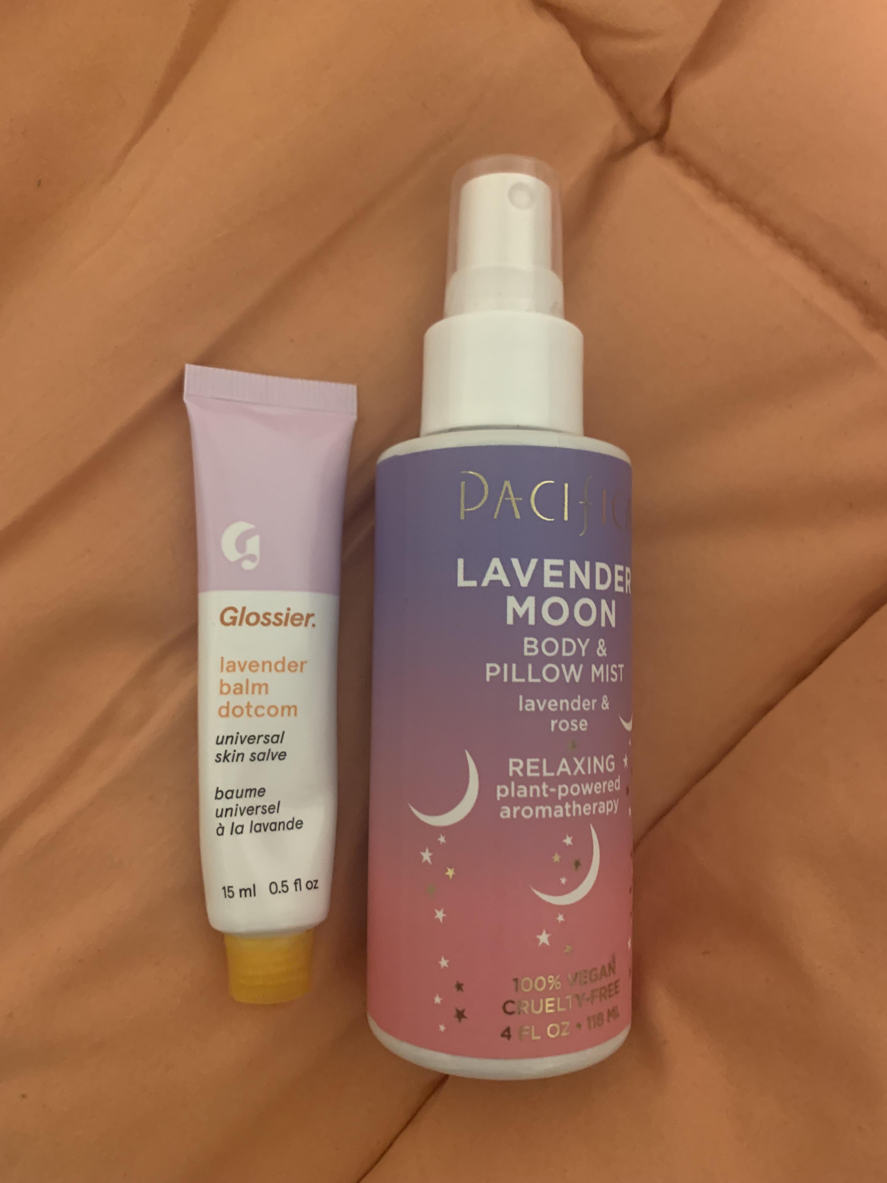 I swear this lavender Body & Pillow from mist from Pacifica Beauty