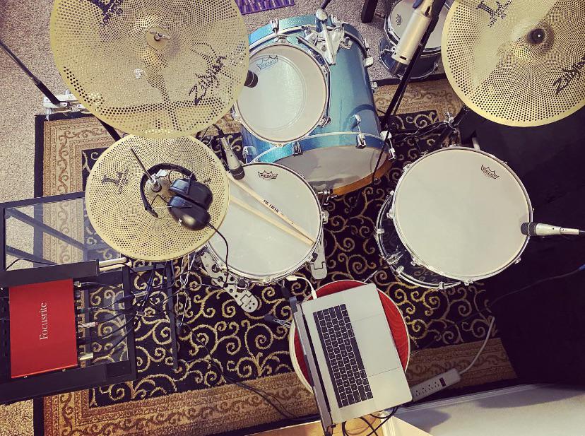 Have you ever tried low volume heads and cymbals? Not the same feel but